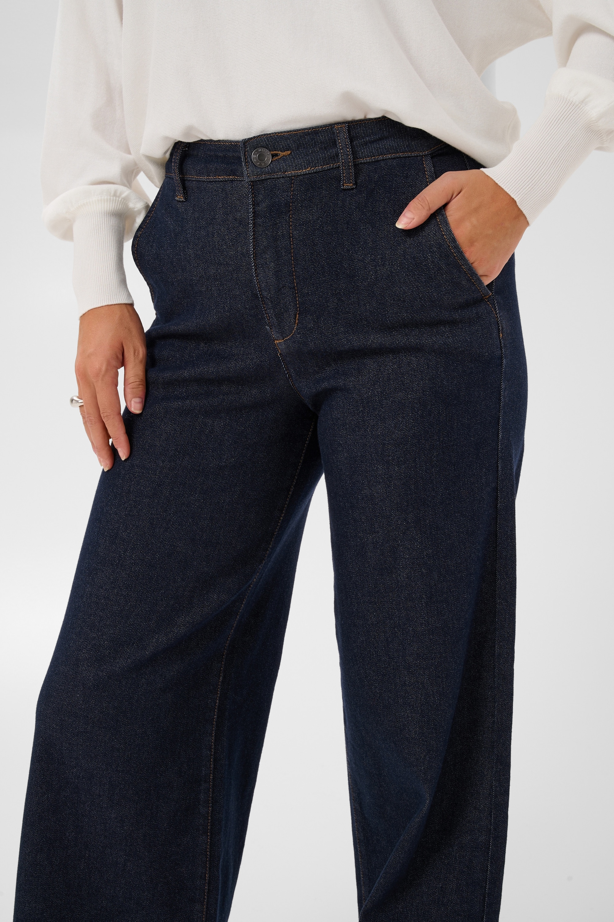 KAFFE Regular-fit-Jeans »KAFFE Jeans KAhally«