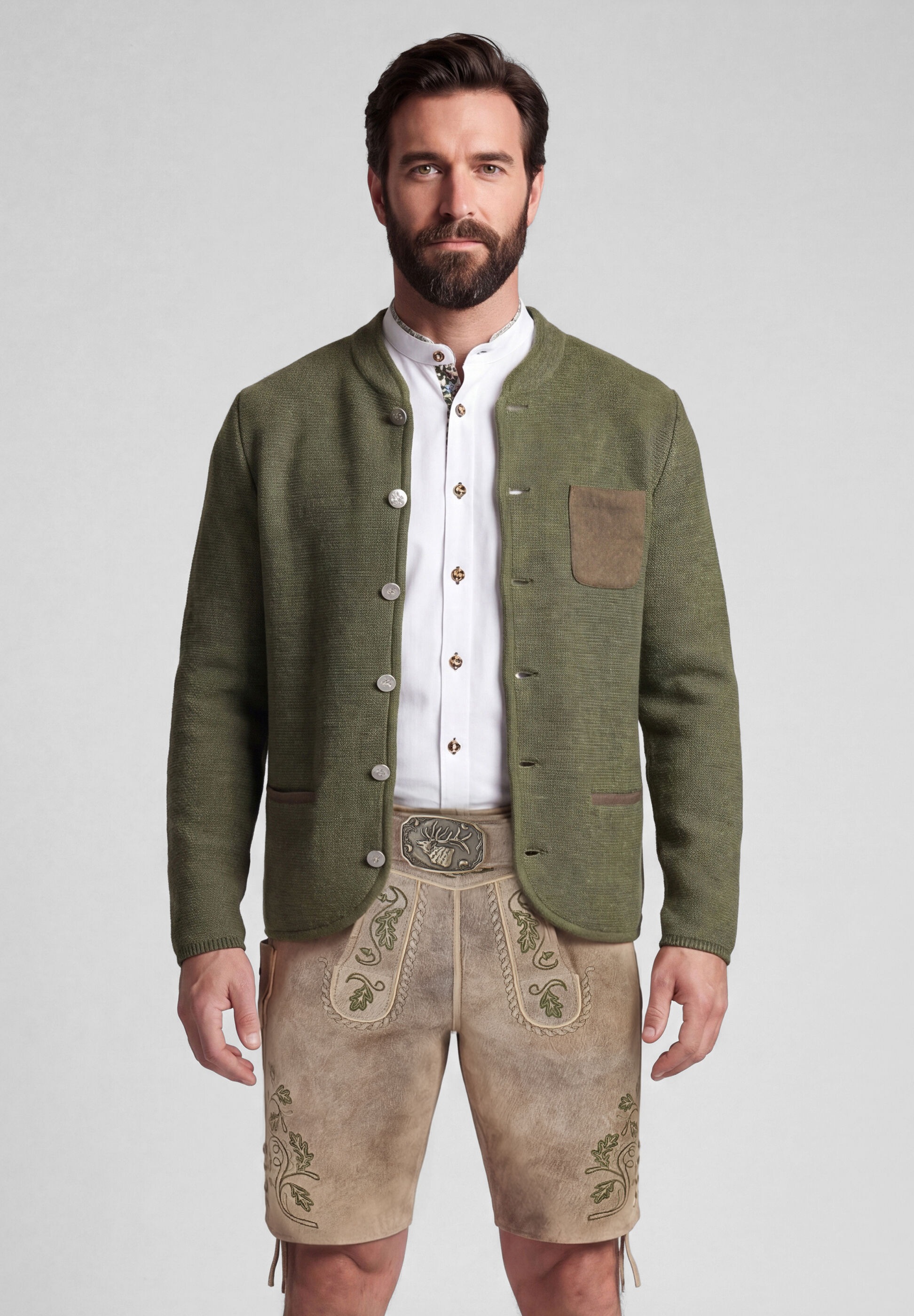 Spieth & Wensky Trachtenstrickjacke »Spieth & Wensky Strickjacke Kolja« mit bequemer Passform