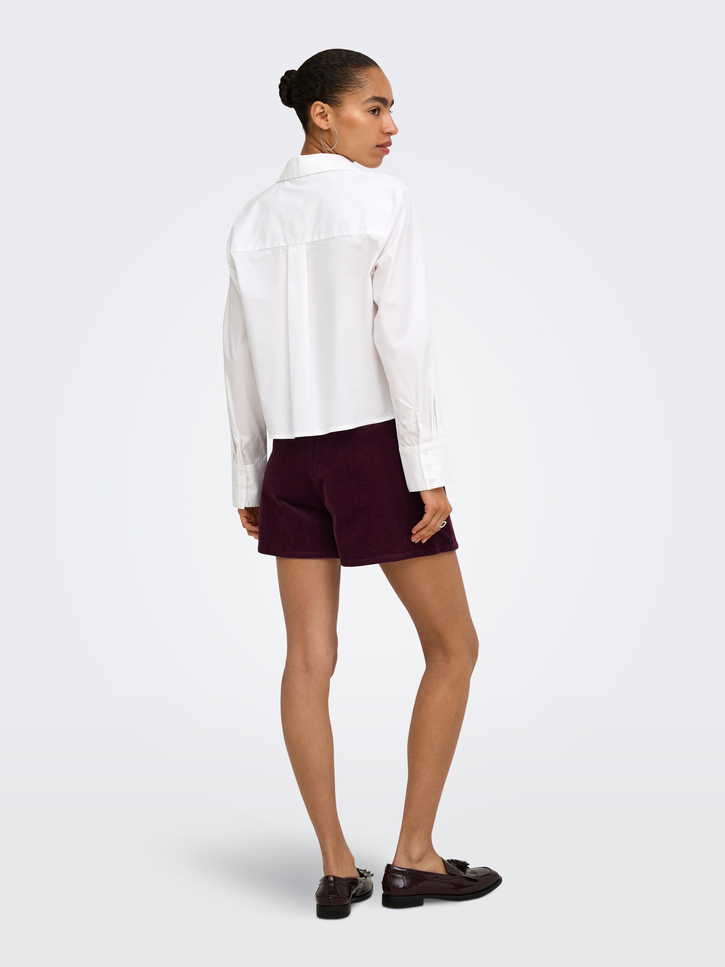 ONLY Cordrock »ONLZEVA HW CORD WRAP SKORT CC PNT« Baumwollmischung, Cord mit Stretch