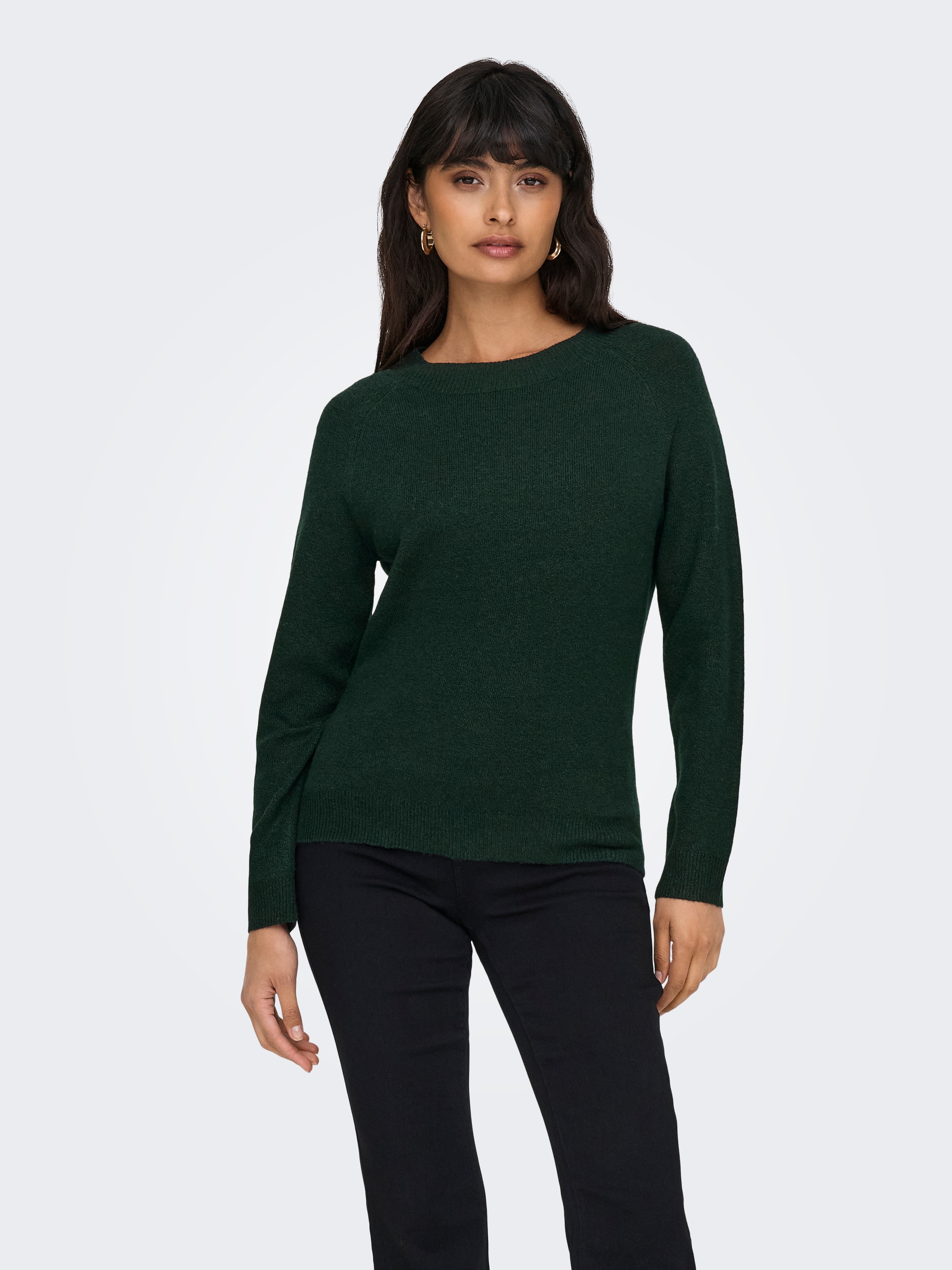 ONLY »ONLRICA LIFE L/S PULLOVER  KNT NOOS« Materialmix, regular fit