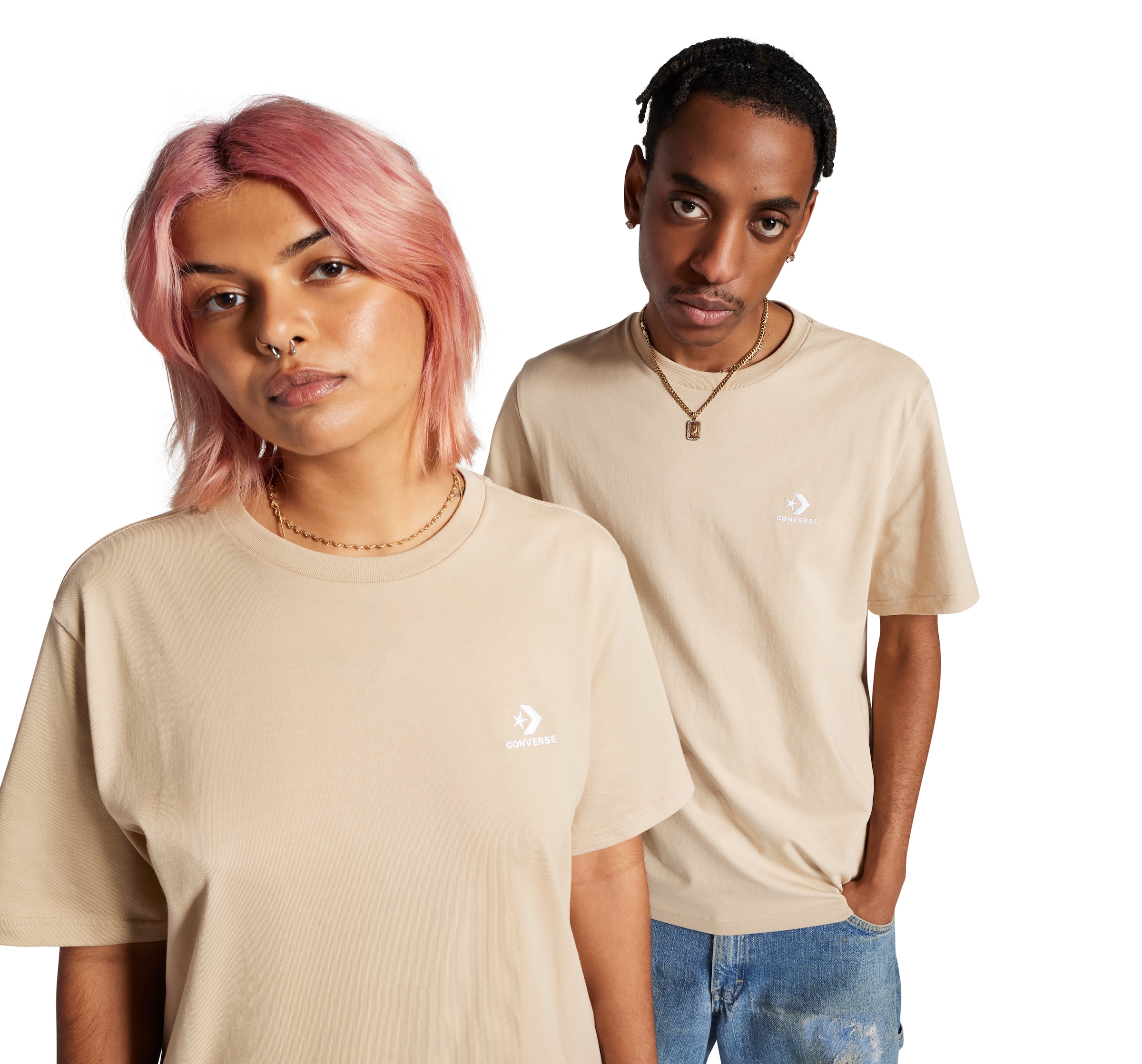 Converse T-Shirt »GO-TO EMBROIDERED STAR CHEVRON TEE«, Unisex