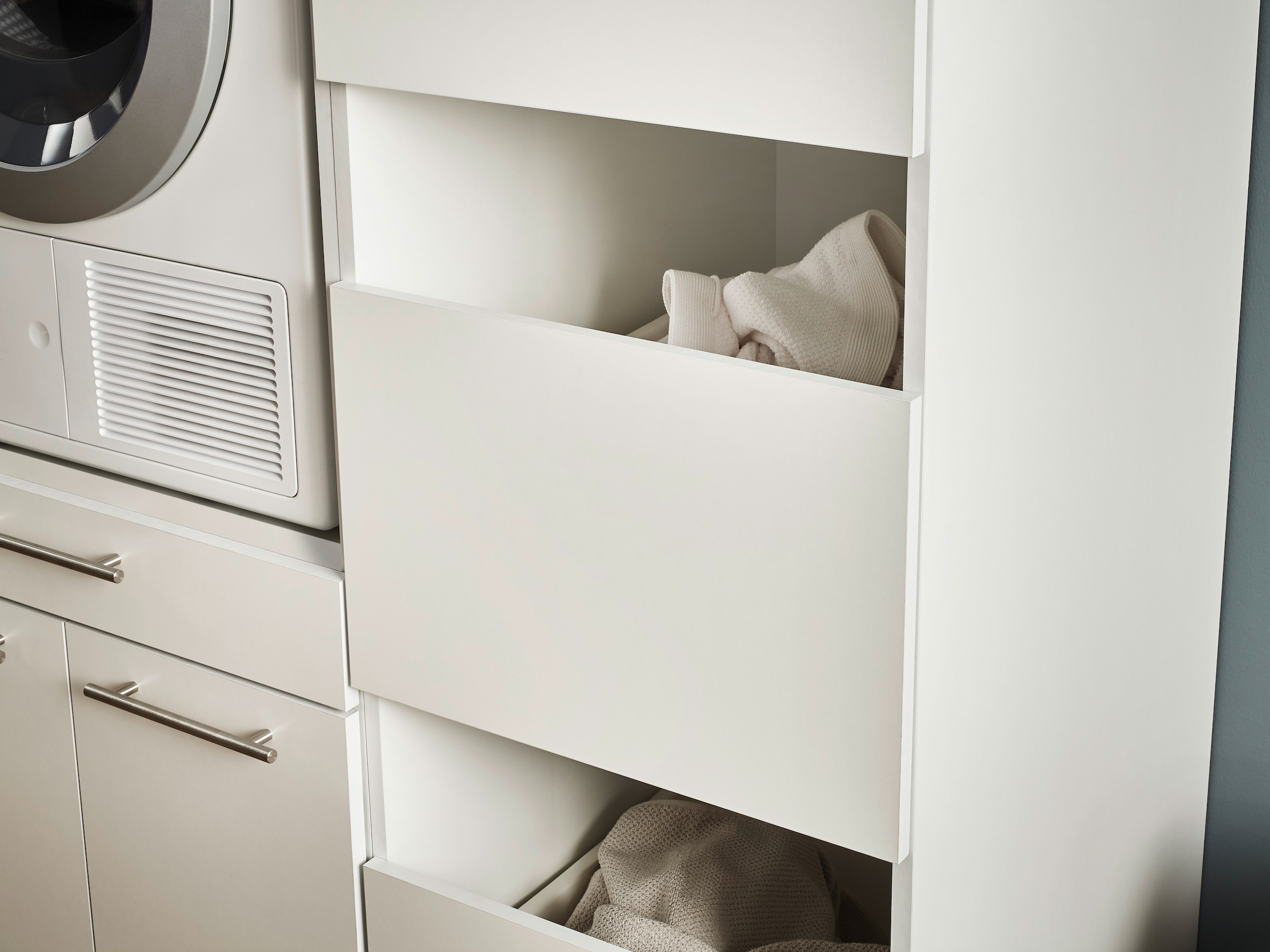 Laundreezy Mehrzweckschrank-Set »LAUNDREEZY LDSK11«, Breite 185 cm