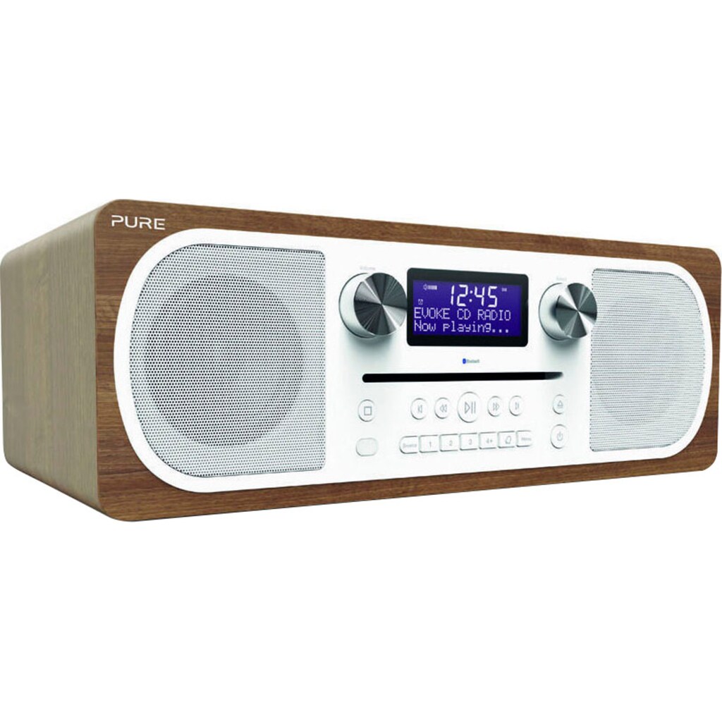 Pure Digitalradio (DAB+) »Evoke C-D6«, (Bluetooth Digitalradio (DAB+)-UKW mit RDS 20 W)