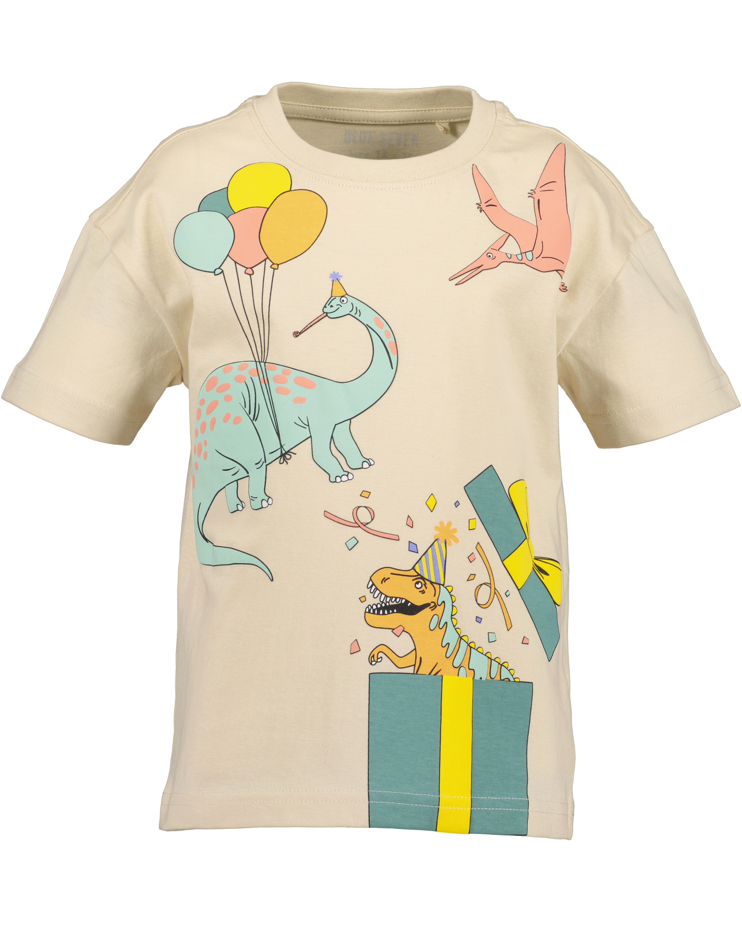 Blue Seven T-Shirt Basic-Stil, bequeme Passform, bedruckte und unifarbene Optik