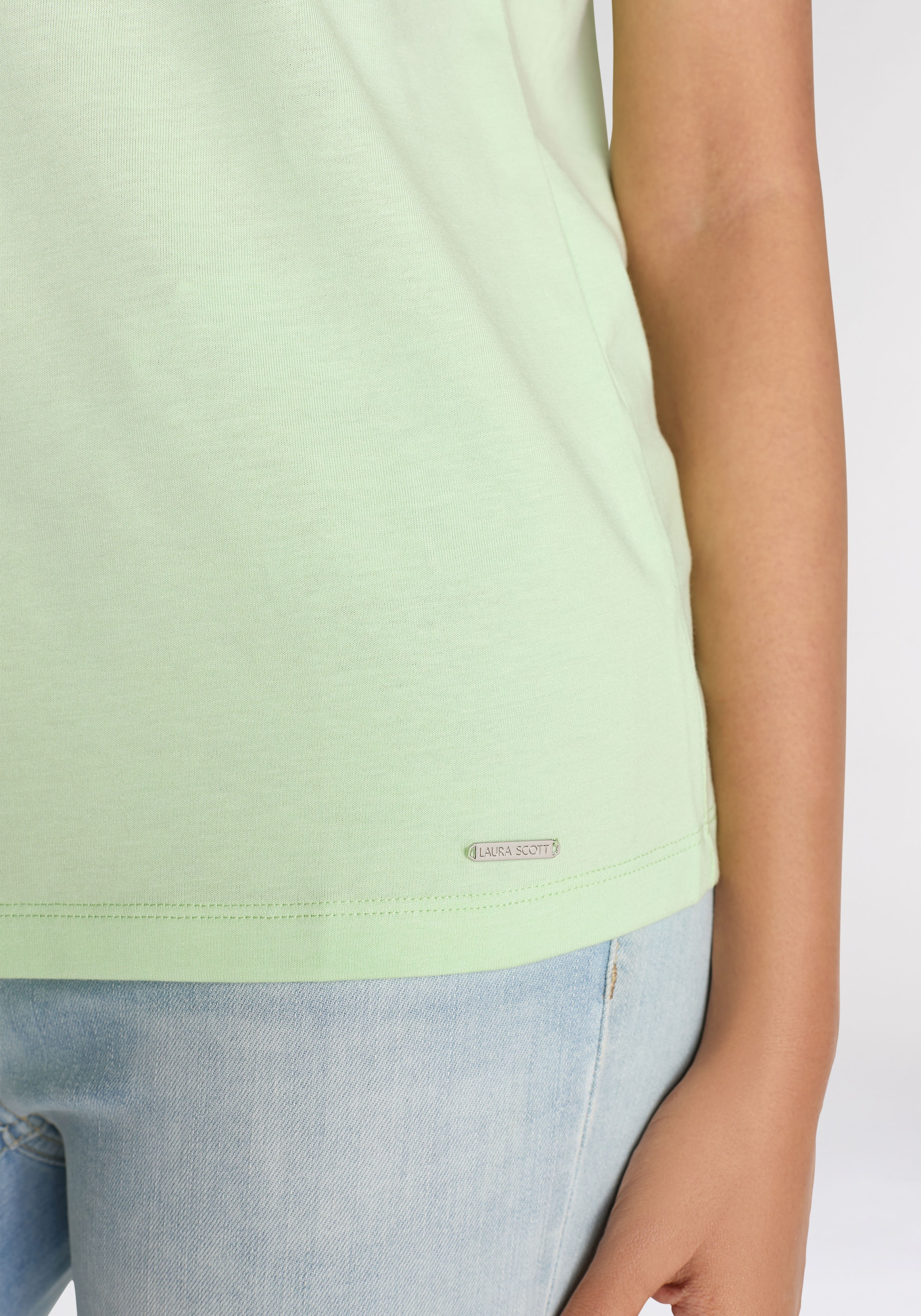 Laura Scott T-Shirt, (4-er Pack), in modernen Farben