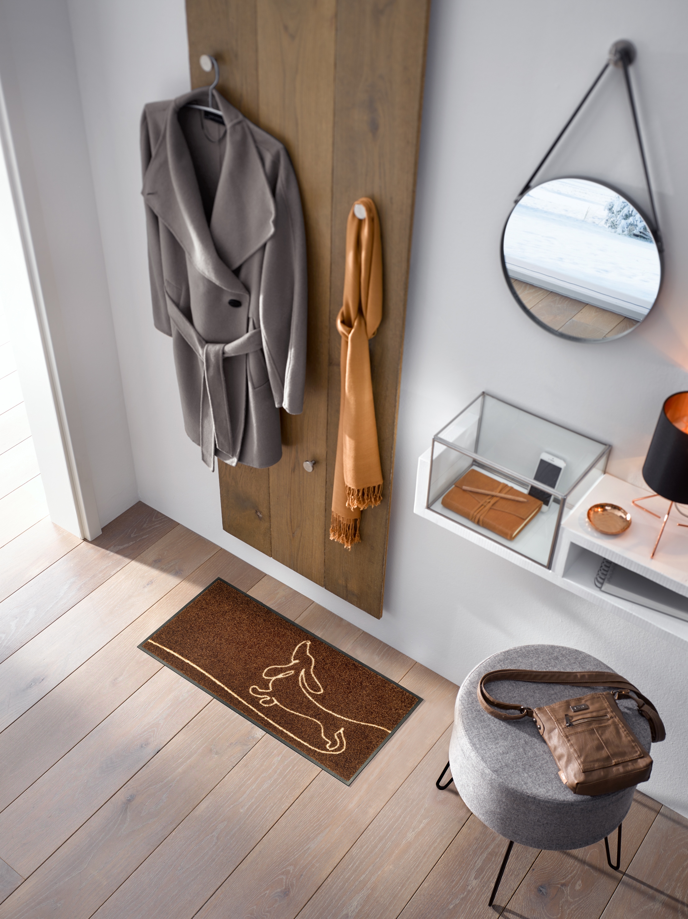 wash+dry by Kleen-Tex Fußmatte »Daydreamer« rechteckig 7 mm Höhe auch als Läufer erhätlich, waschbar und trocknergeeignet