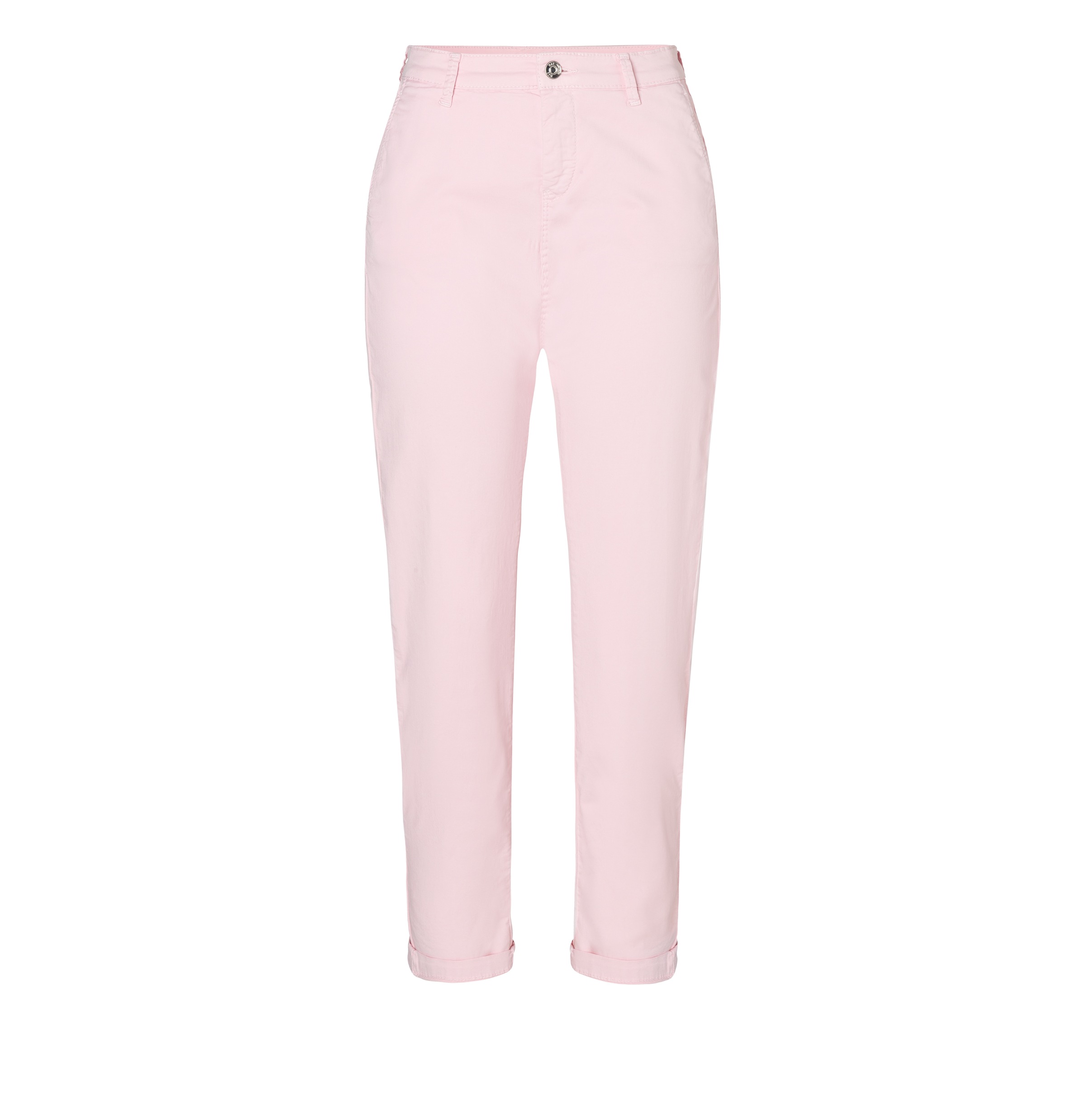 MAC Chinohose »CHINO turn up«, mit dezentem Glanz, elegant und sportiv zugleich