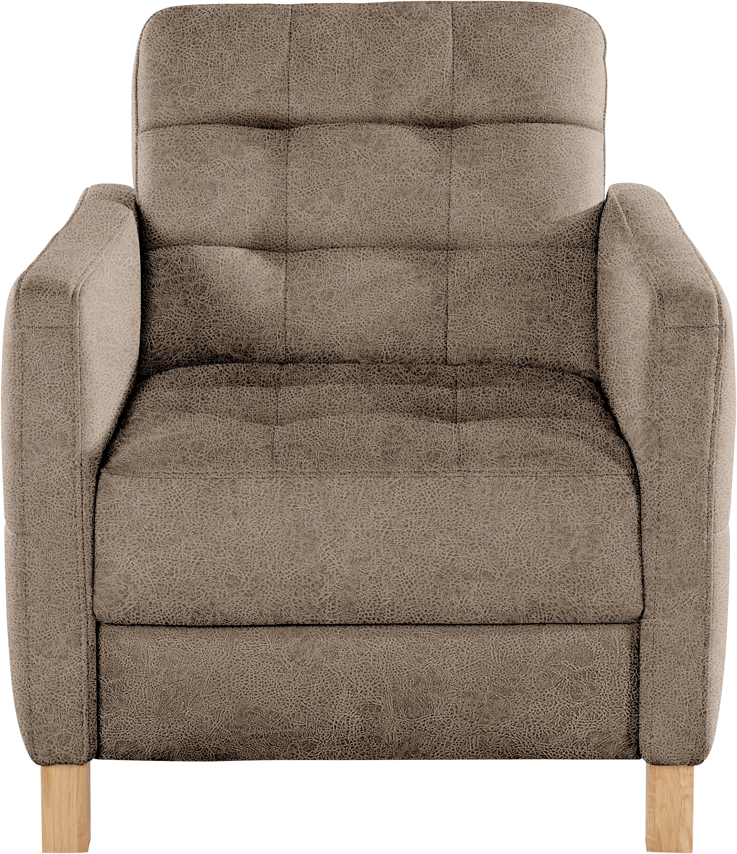 exxpo - sofa fashion Sessel »Elio, Loungesessel, aufwendige Detailverarbeitung, bequem und modern«, hoher Sitzkomfort für entspannende Momente