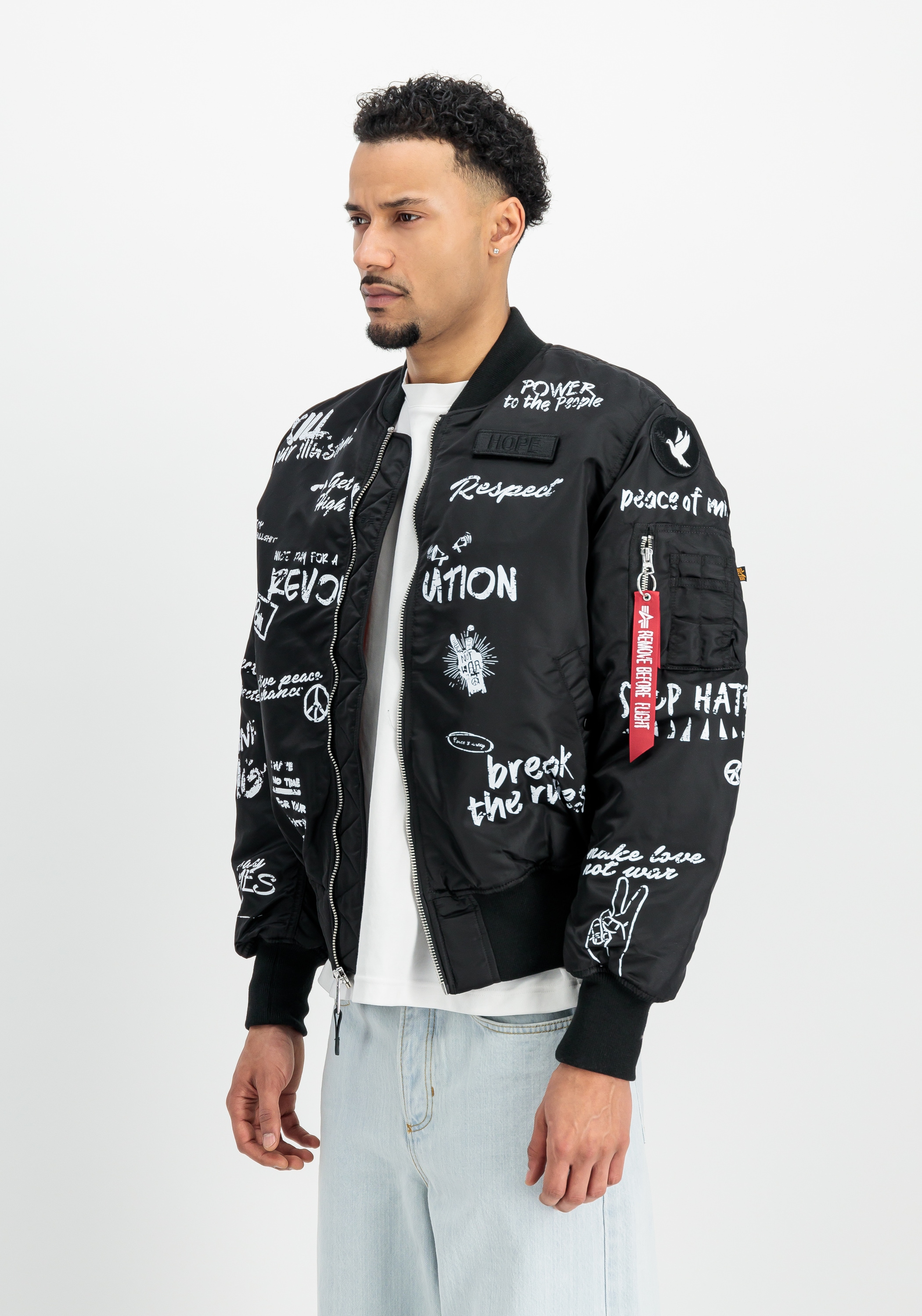 Alpha Industries Bomberjacke »MA-1 Peace«