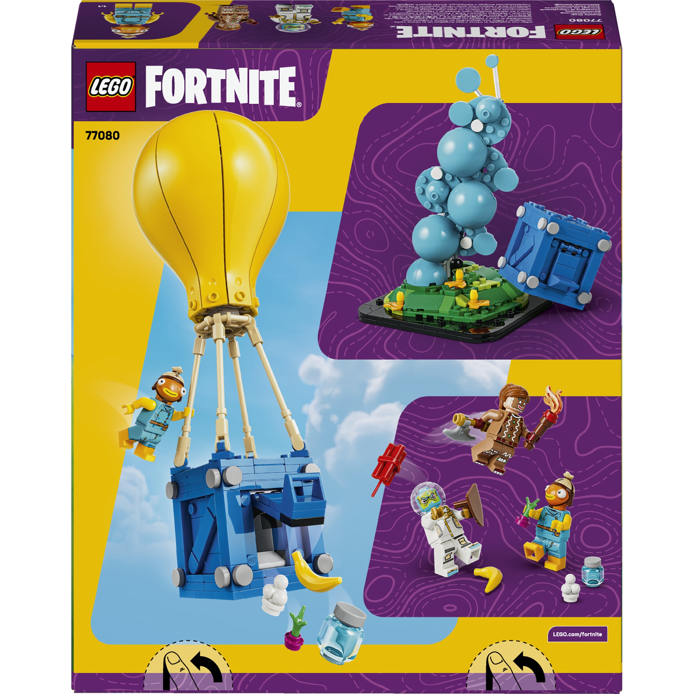 LEGO® Konstruktionsspielsteine »Vorratslieferung (77080), LEGO Fortnite« Made in Europe