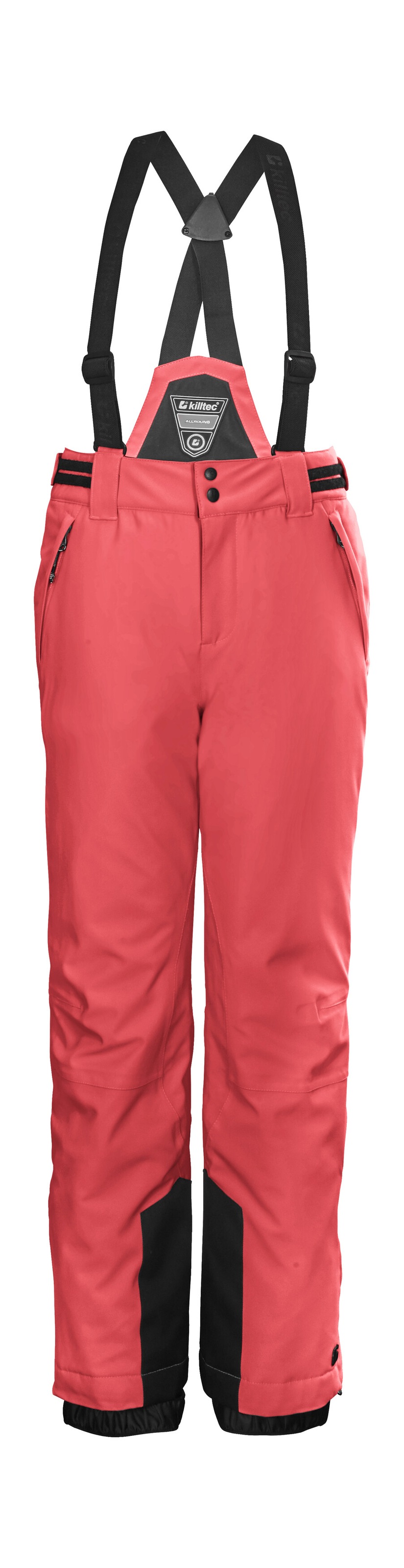 Killtec Skihose »KSW 77 GRLS SKI PNTS«, wasserdicht, atmungsaktiv, abnehmbarer Latz, verst. Seitenriegel
