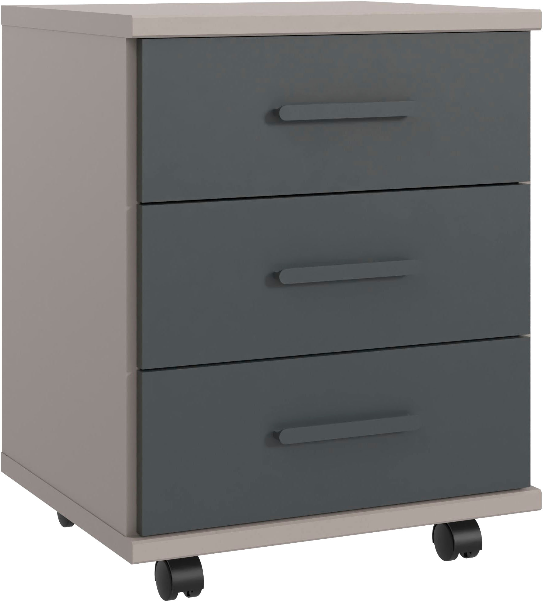 Wimex Rollcontainer »Bahamas, Rollwagen auf Kunststoffrollen, inkl. 3 Schubladen«