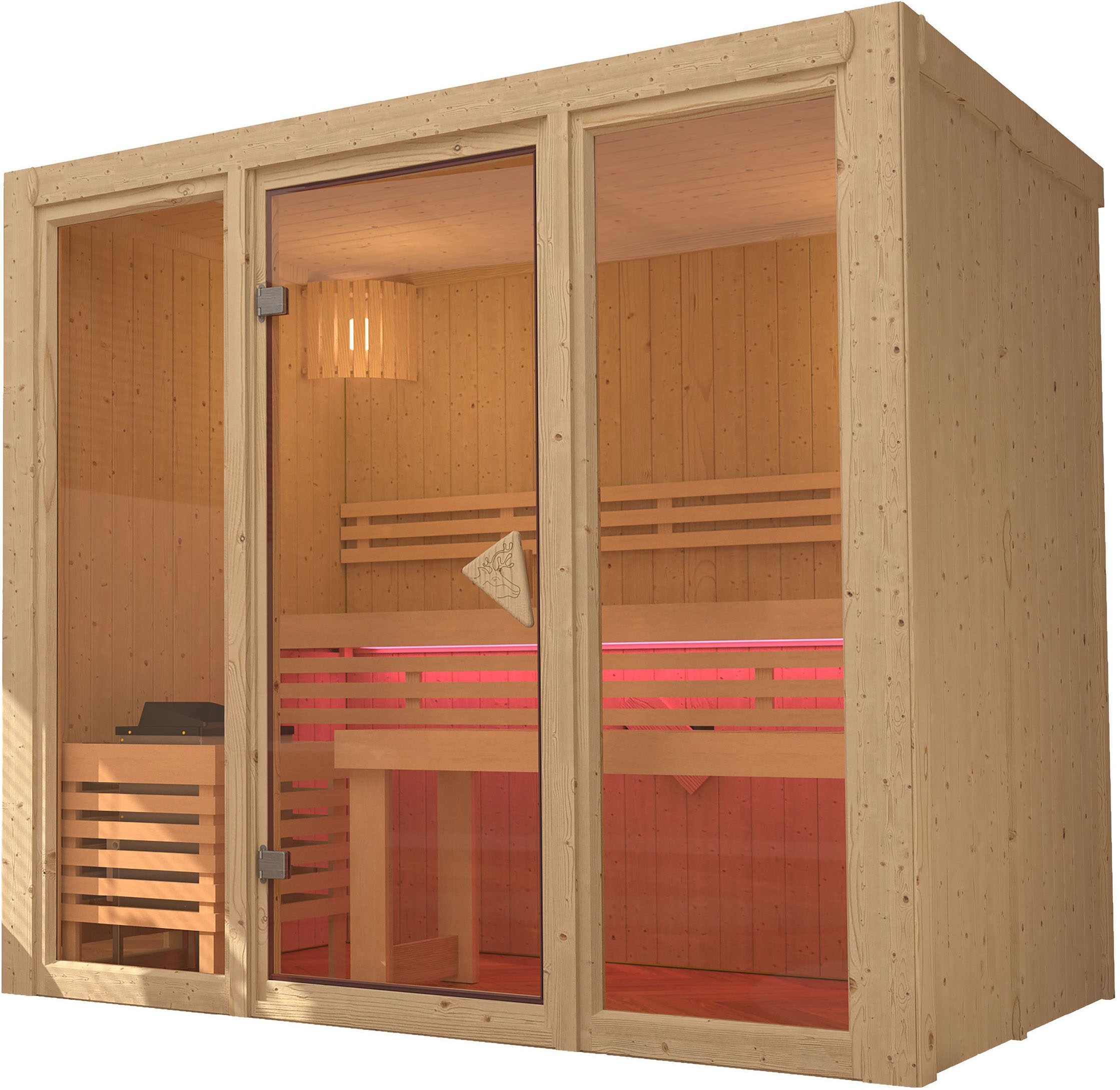 Karibu Sauna »Alani 3« verschiedene Varianten