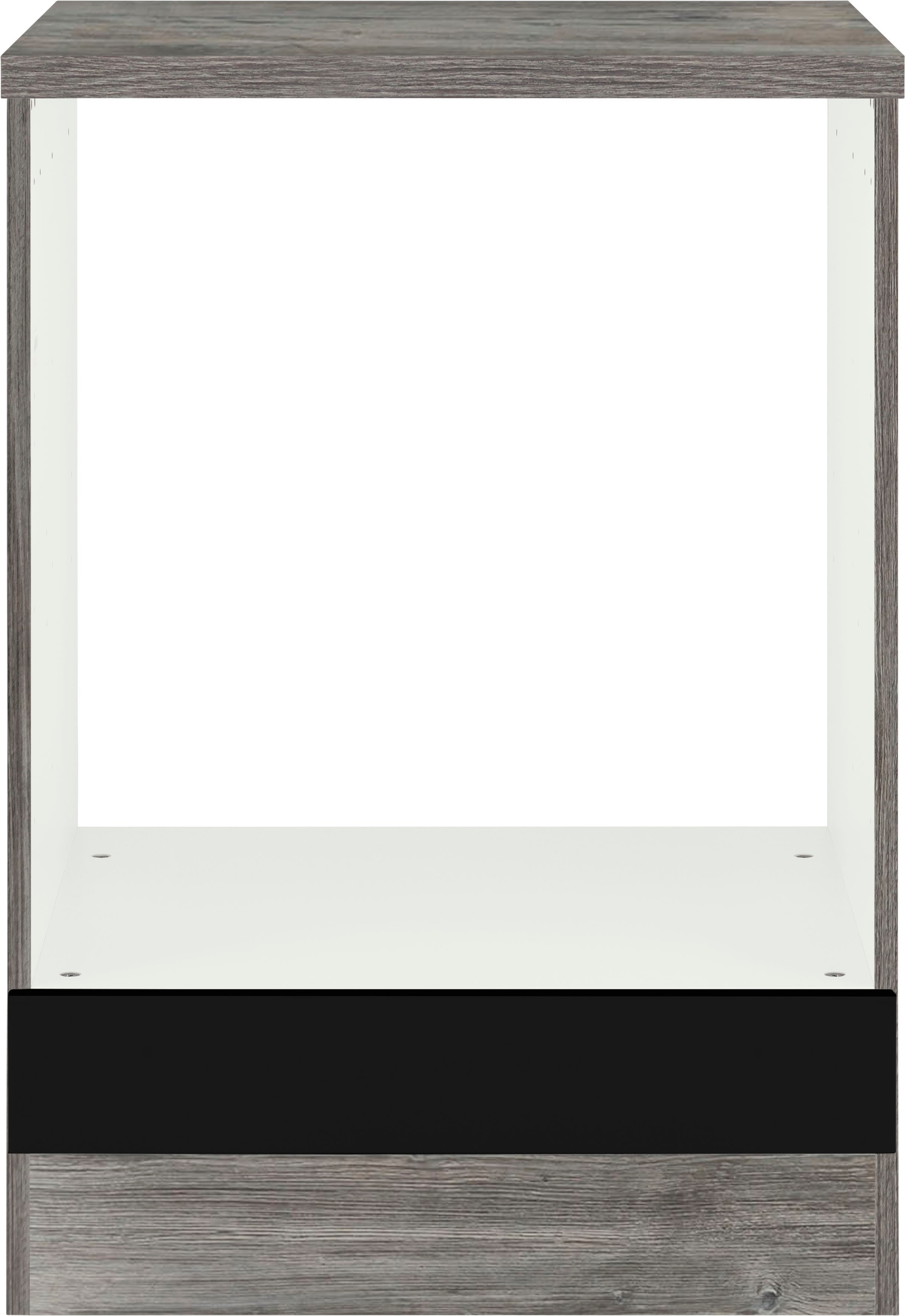 KOCHSTATION Herdumbauschrank »KS-Virginia« 85 cm hoch, 60 cm breit, Nische für Ofen B/H/T: 56/59/55 cm