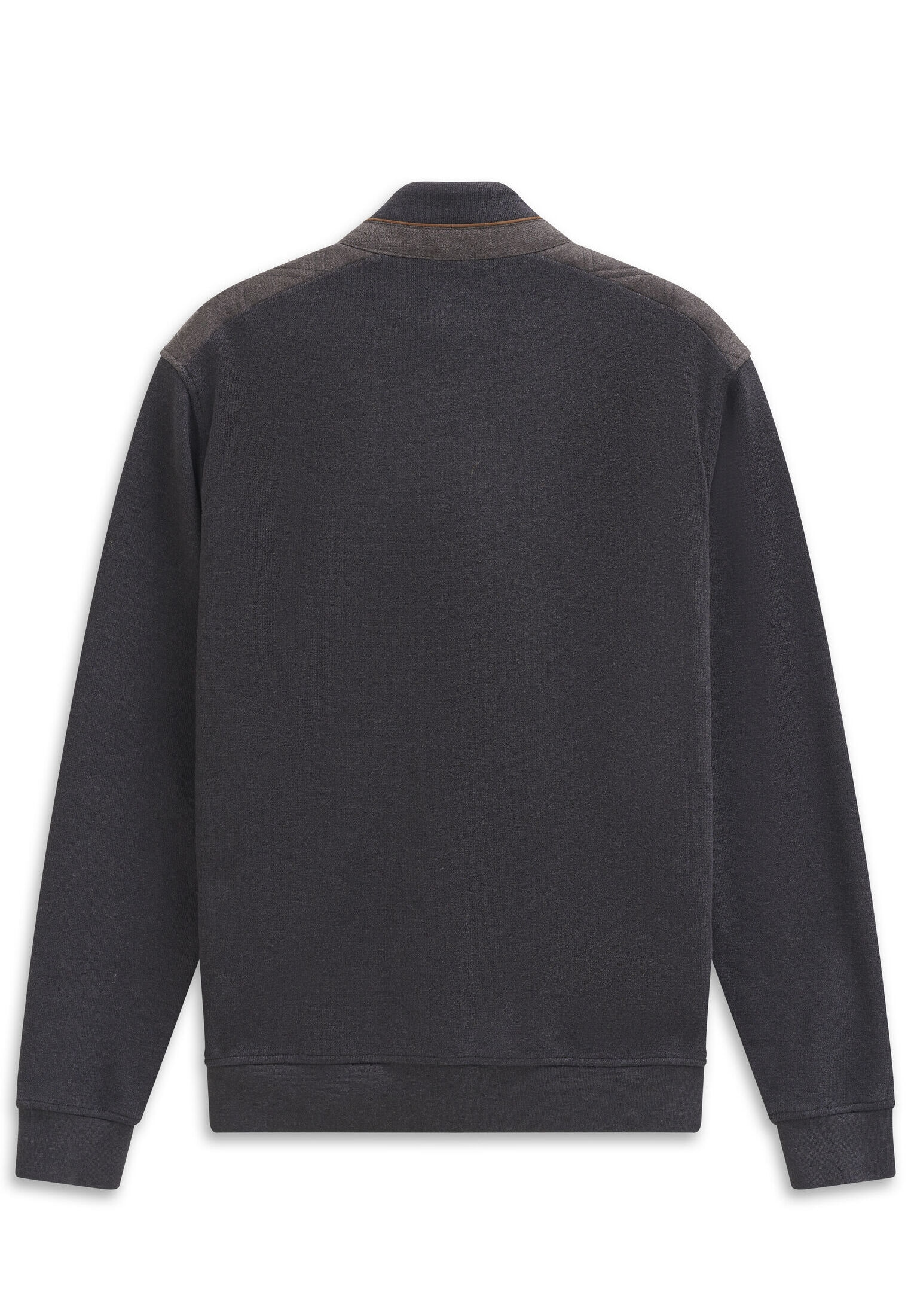 bugatti Sweatjacke »Regular Fit« mit Rautensteppung und Stehkragen