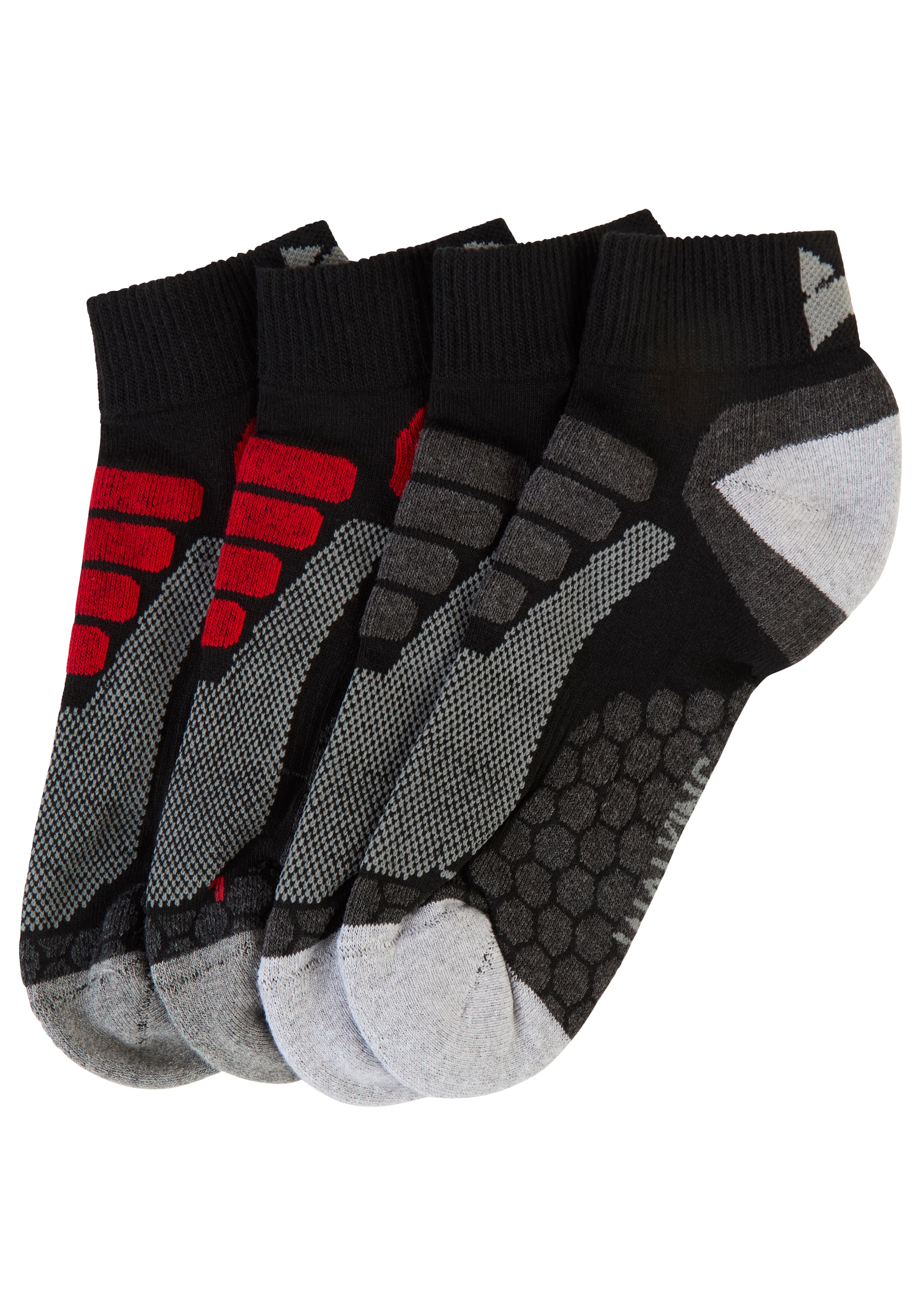 XTREME sockswear Laufsocken, Unisex Sport- und Funktionssocken mit Rippstruktur