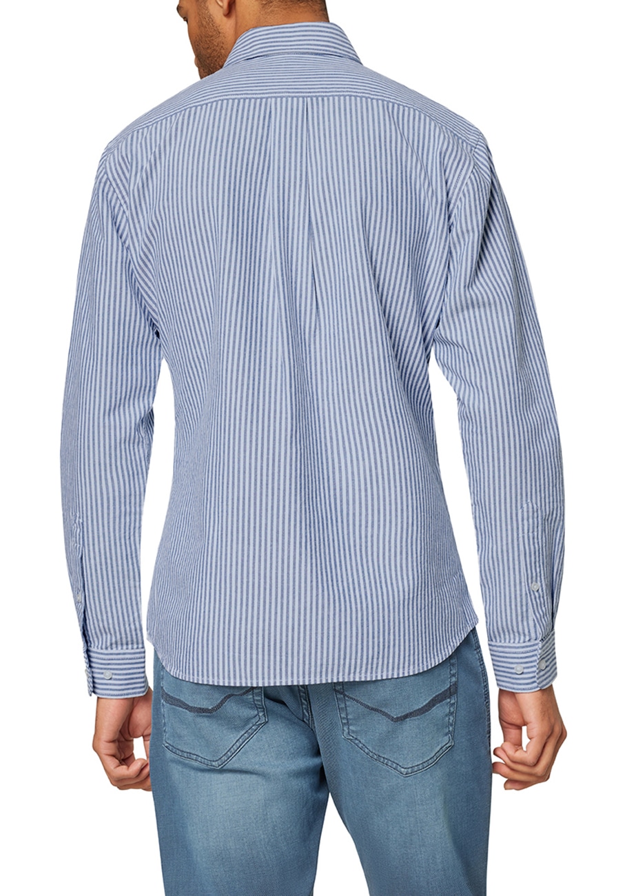 Pierre Cardin Streifenhemd, mit Button-Down-Kragen - Modern Fit