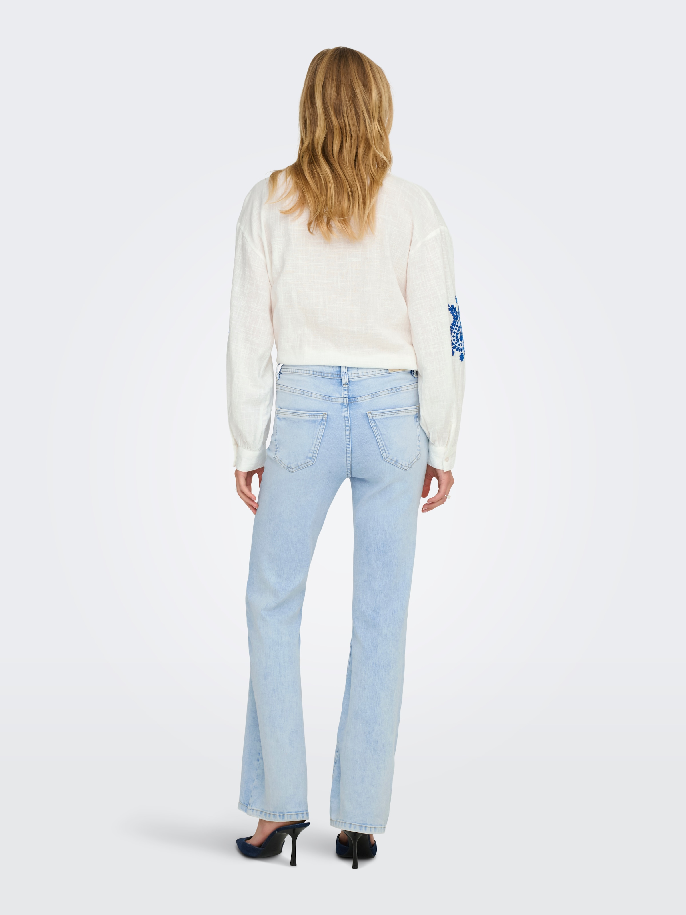 ONLY Bootcut-Jeans »ONLWAUW HW FLARED DNM TAI221«