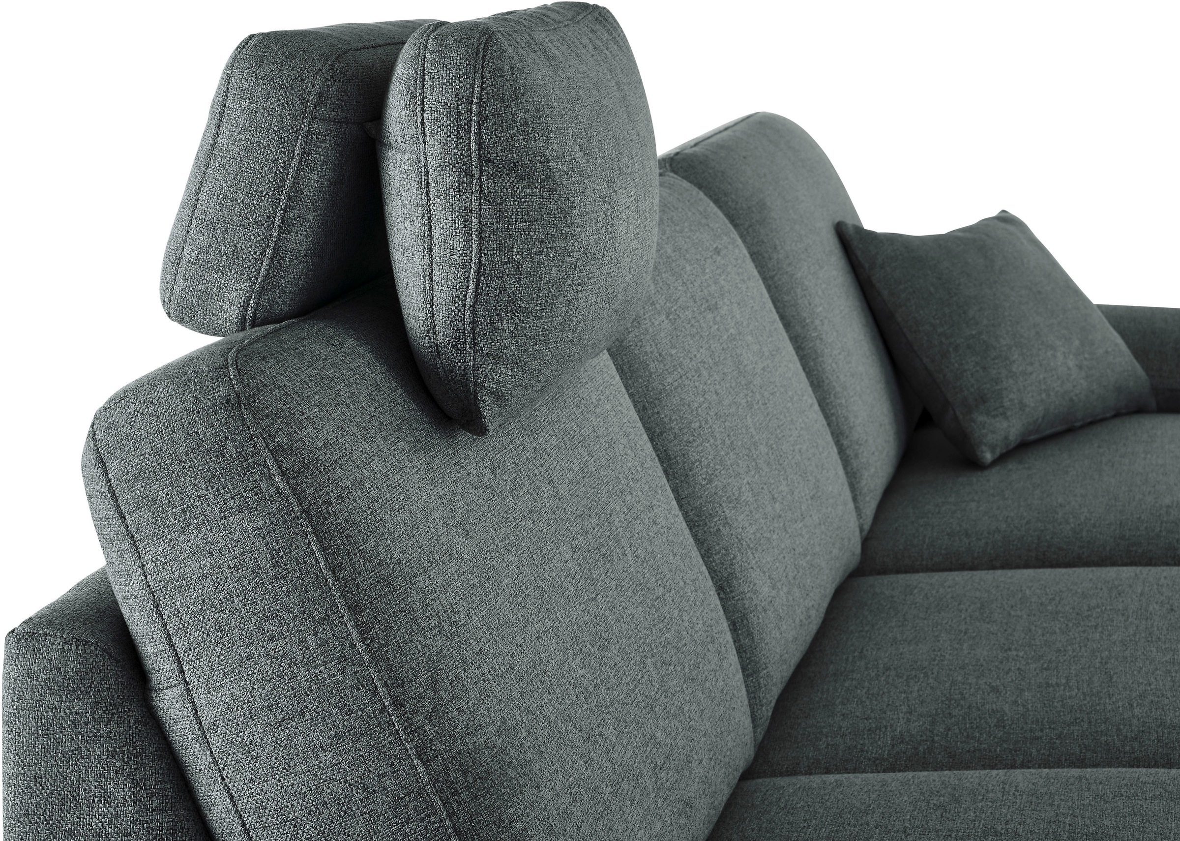 3C Candy Ecksofa »Mainau L-Form« Relaxfunktion im 1,5-Sitzer, motorische Schlaffunktion in Longchair