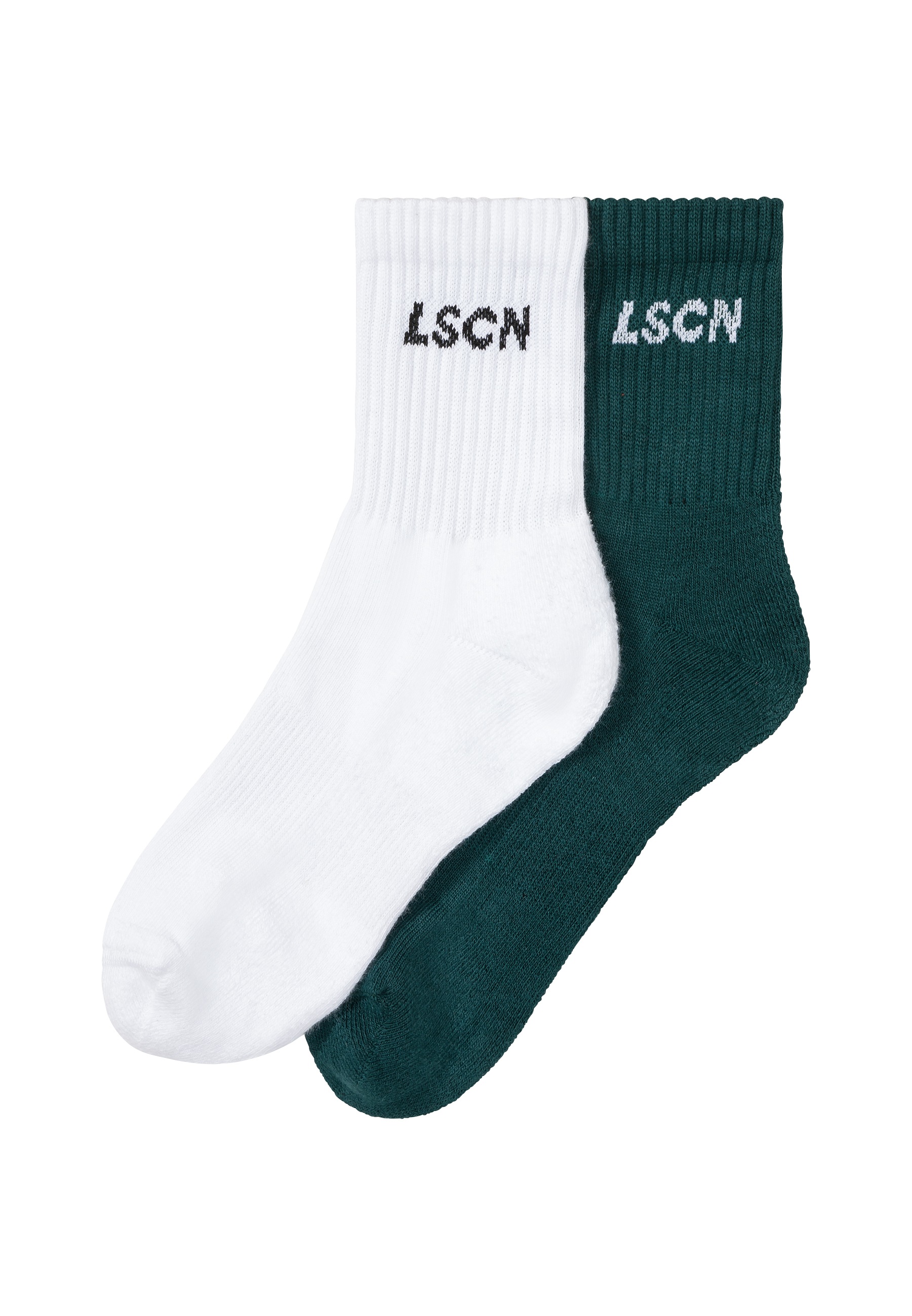 LSCN by LASCANA Tennissocken, (Packung, 2 Paar), mit Halbfußfrottee