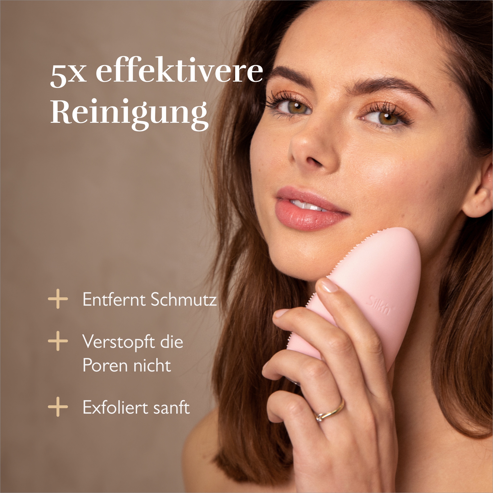 Silk'n Elektrische Gesichtsreinigungsbürste »Bright«