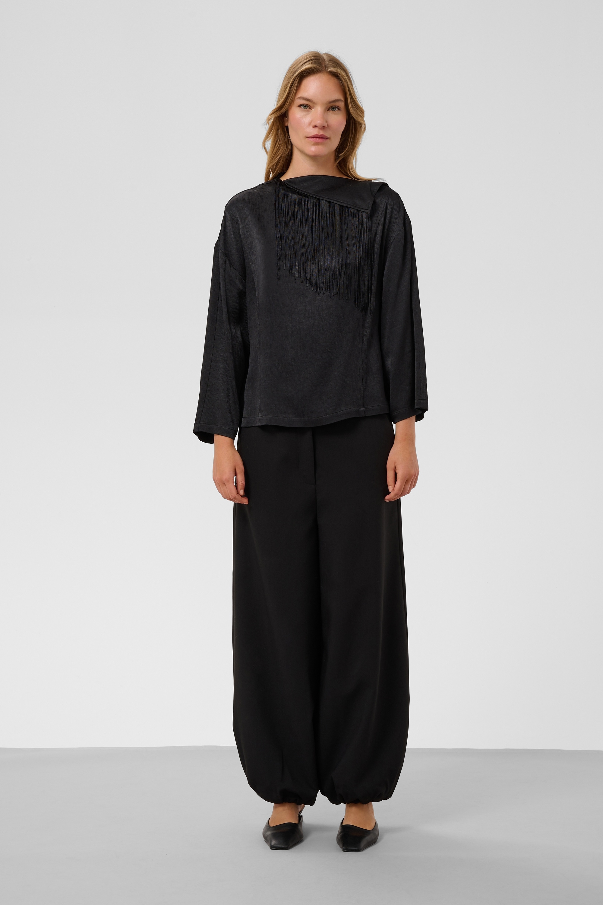 SOAKED IN LUXURY Langarmbluse »Damen Bluse langarm SLMirabella«
