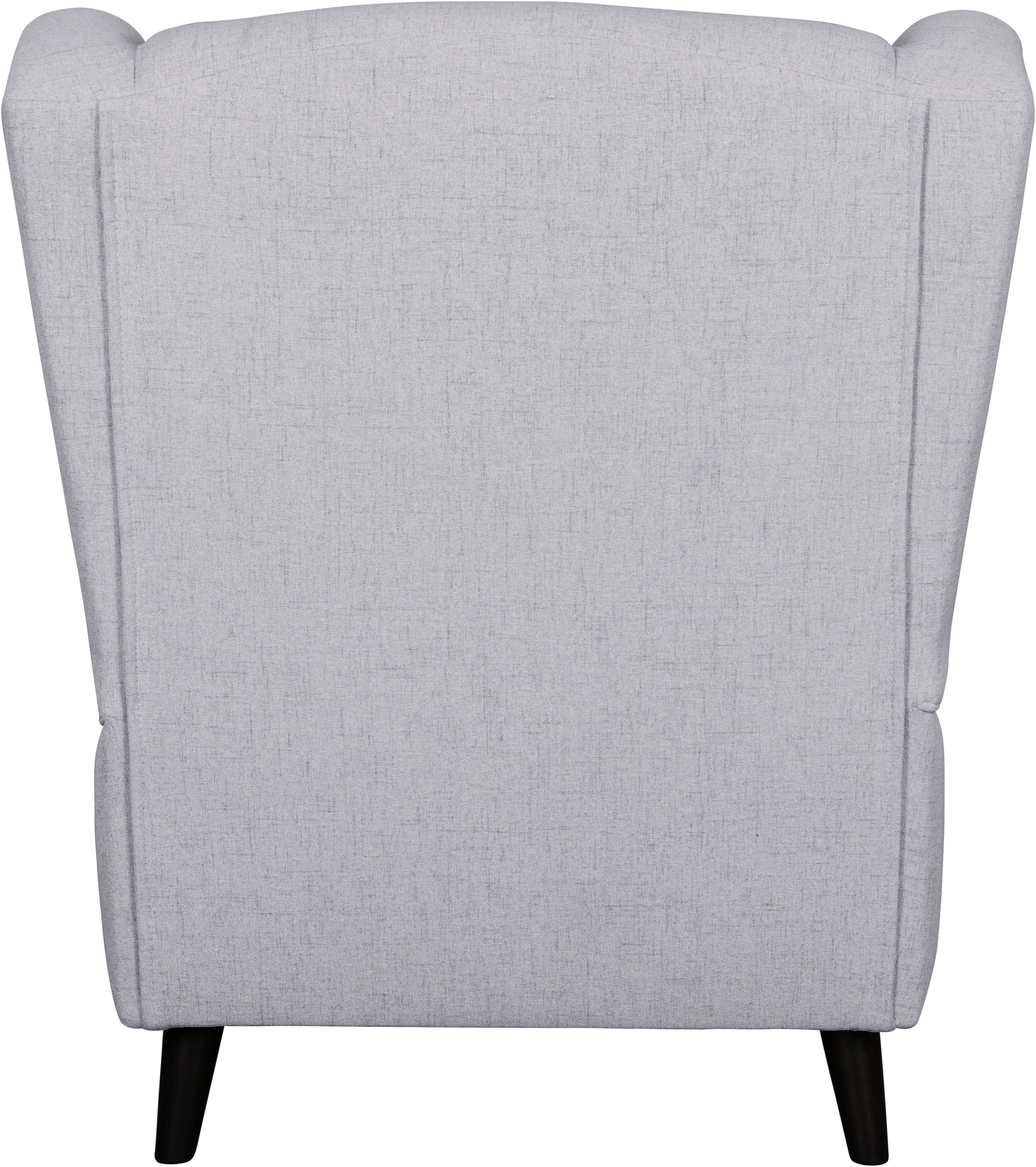 Home affaire Sessel »Ohrensessel CHISTELLE, wahlweise mit Polsterhocker« mit Wellenunterfederung, Maße: B/T/H: 81/87/99 cm