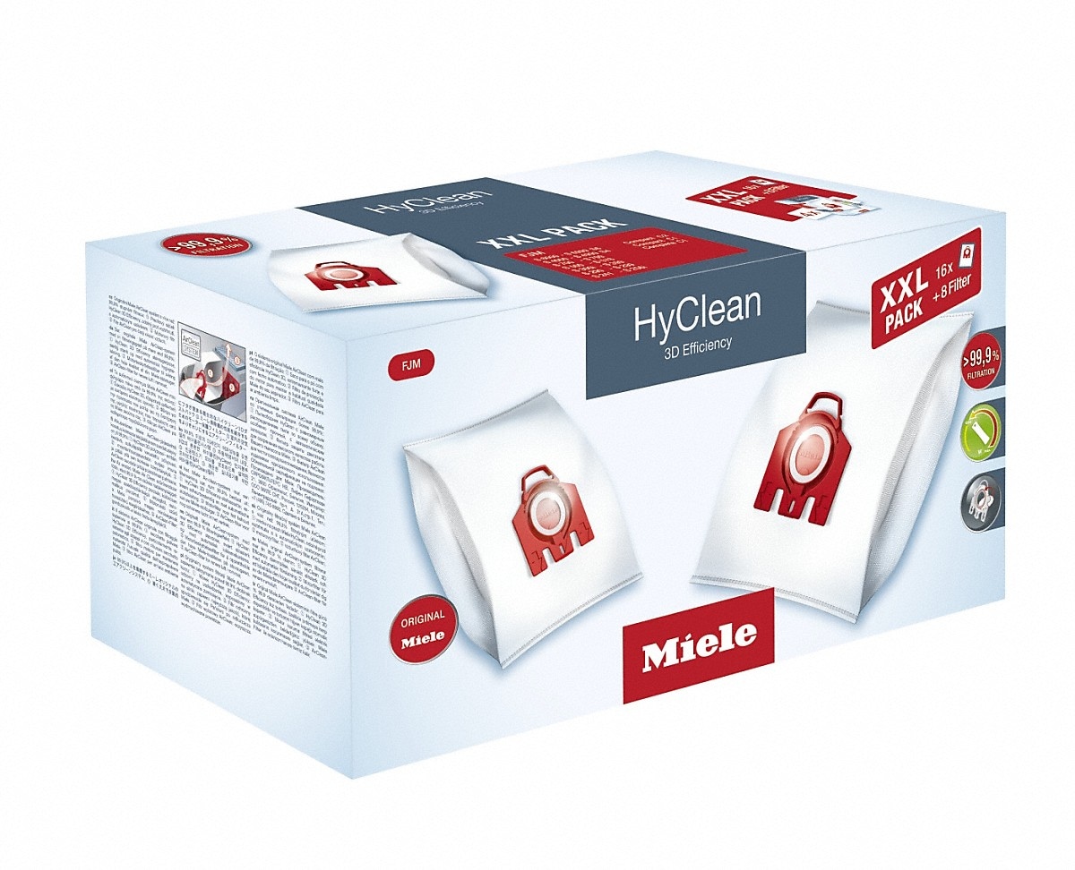 Miele Staubsaugerbeutel »FJM XXL HyClean 3D XXL-Pack HyClean 3D Efficiency GN«
