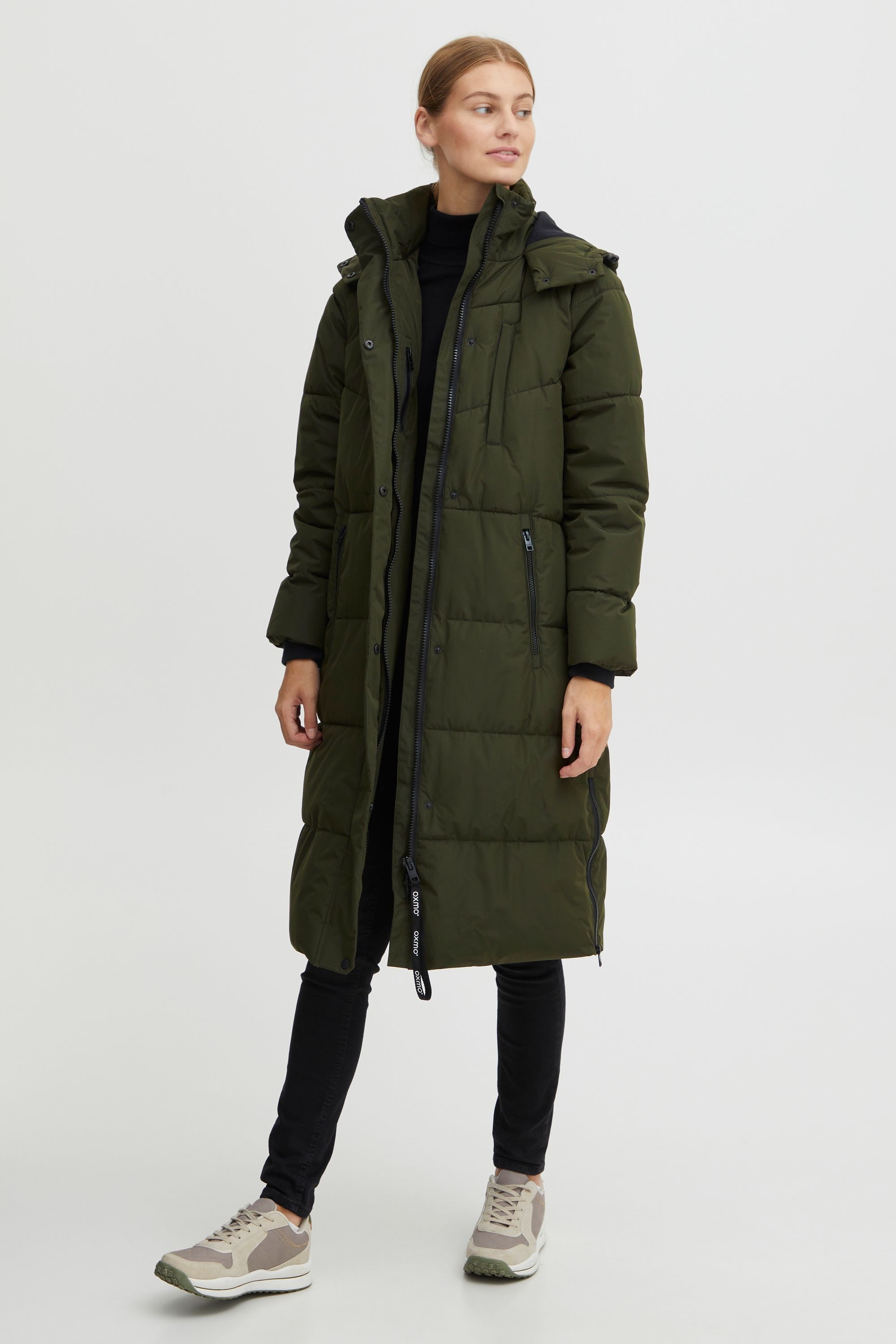 OXMO Winterjacke »Winterjacke OXJulie«, mit Kapuze