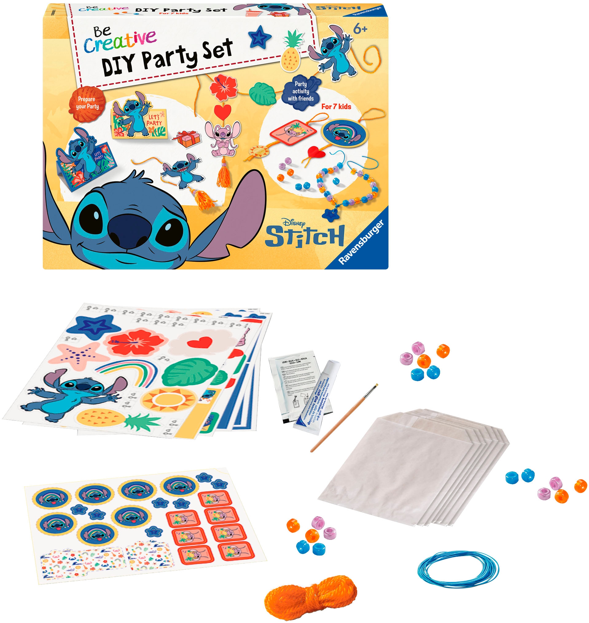 Ravensburger Kreativset »BeCreative Maxi, Disney Stitch - DIY Party Set« Made in Europe