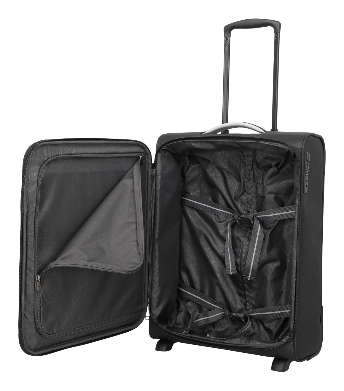 travelite Handgepäck-Trolley »JETPACK Multi 2 Cabin Handgepäck Koffer« 41 l 2 Rollen Weichgepäck, passend für Ryanair, Condor und viele gängige Airlines
