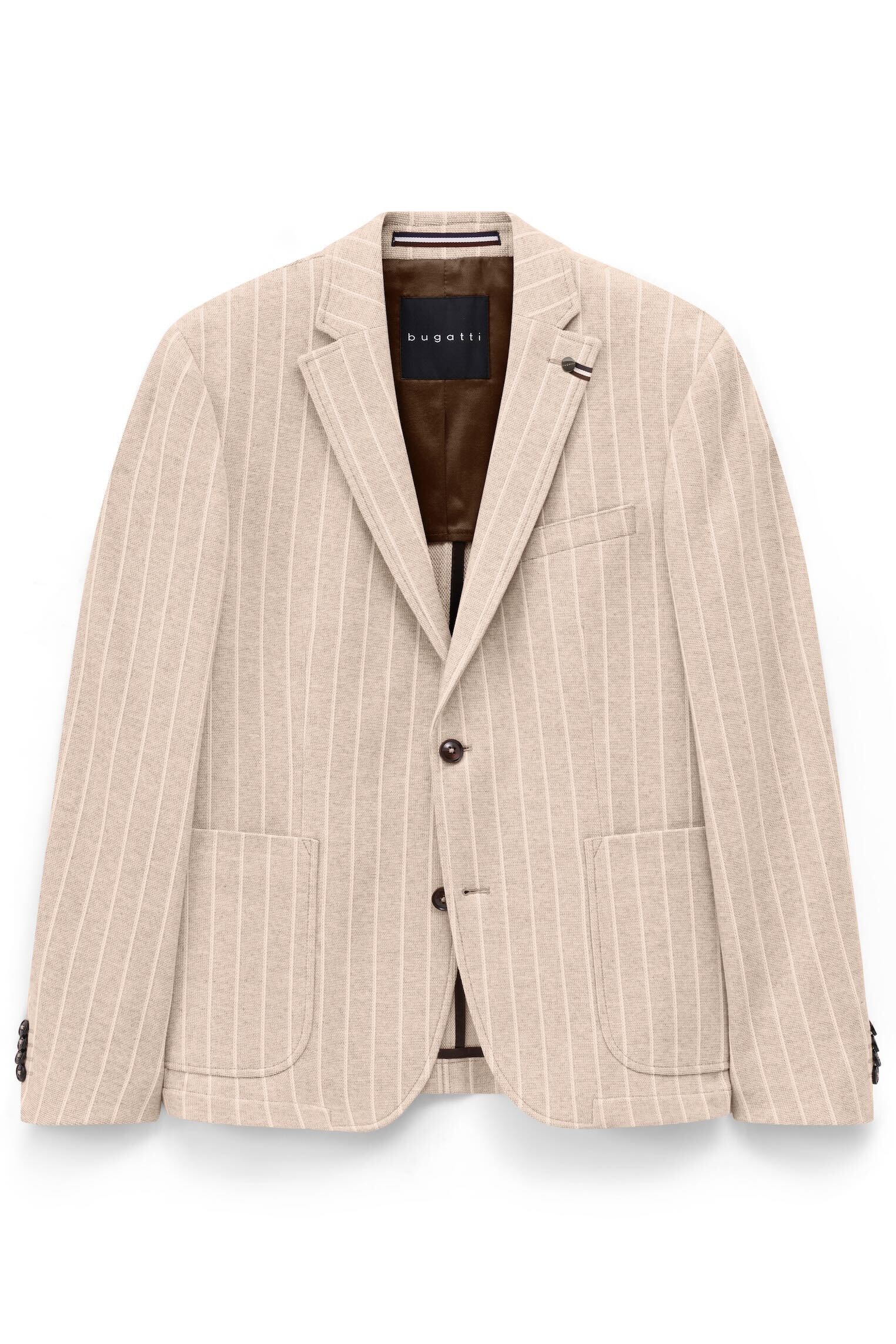 bugatti Sakko »Stretch-Funktion« mit einem Streifen-Design
