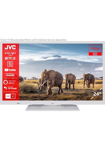 JVC LED-Fernseher »LT-24VH5156W«, 60 cm/24 Zoll, HD-ready, Smart-TV kaufen