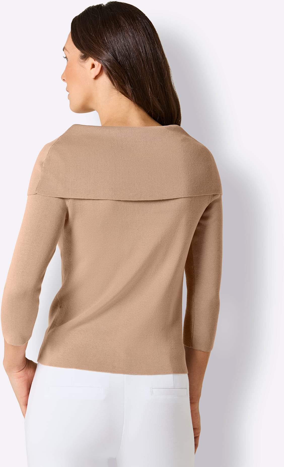 CREATION L PREMIUM 3/4 Arm-Pullover »Seiden-Mix-Pullover«