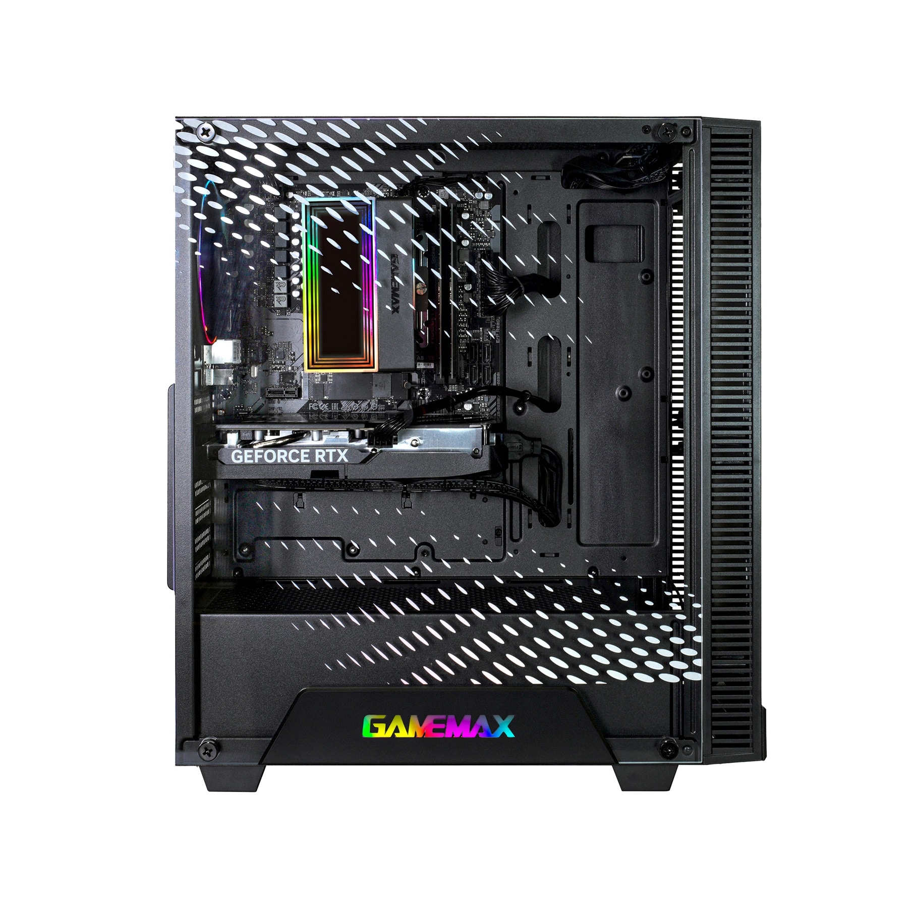 GAMEMAX PC-Komplettsystem »MegaDeal Rockstar SET2627«, (inkl. Maus & Tastatur), Windows 11, DDR5 RAM + MSI PRO MP273A Monitor, 69cm (27")