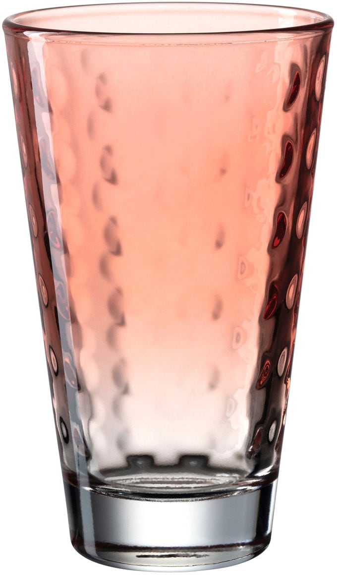 LEONARDO Longdrinkglas »OPTIC«, (Set, 6 tlg.), 300 ml, 6-teilig
