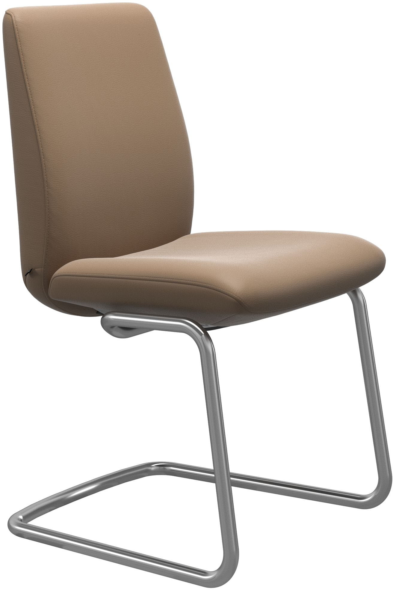 Stressless® Polsterstuhl »Laurel«, Leder PALOMA, Low Back, Größe L, mit Beinen aus Stahl in Chrom glänzend