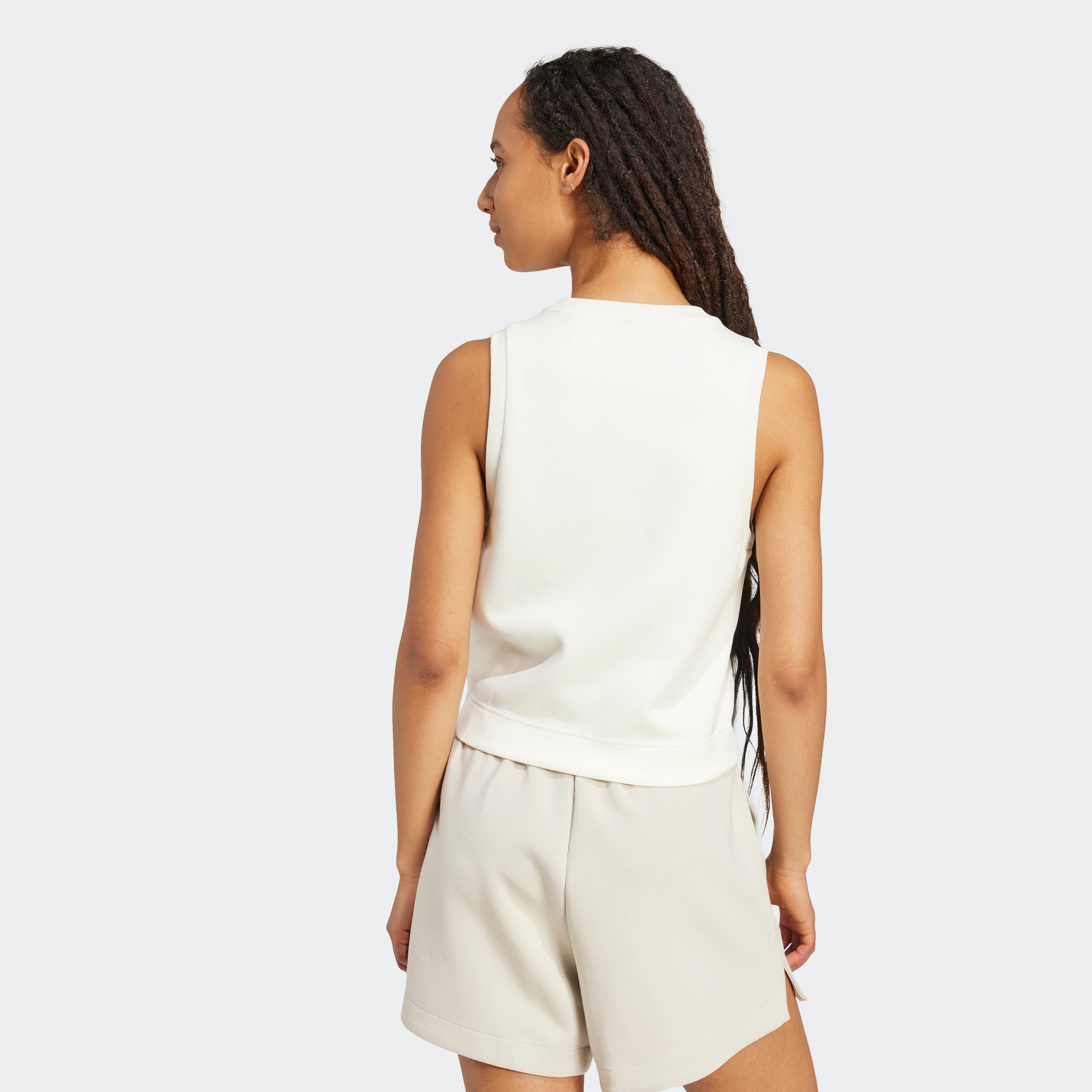 adidas Sportswear Tanktop »SOFT LUX« schmal geschnitten, aus dehnbarem Spacer-Material mit Modal
