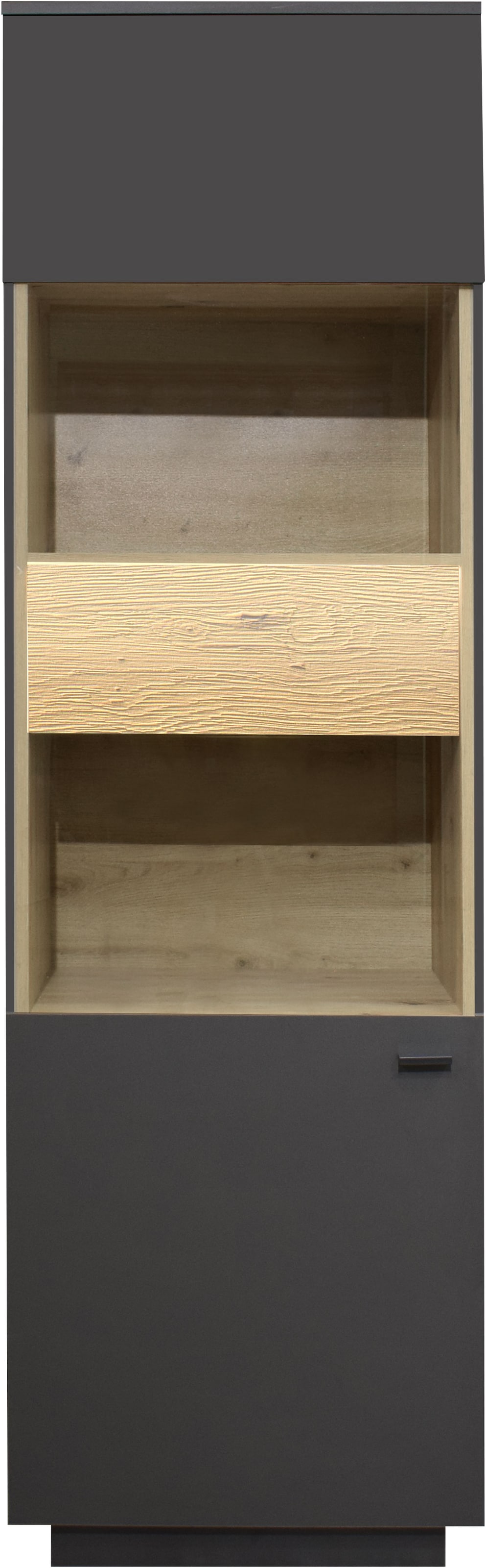 Mäusbacher Standvitrine Standvitrine, BHT  60/196/45 cm, inkl. Griffbeleuchtung, Türdämpfung