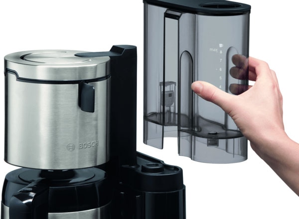 BOSCH Filterkaffeemaschine »TKA8A683 Styline«, 1,1 l Kaffeekanne, XXL mit 3 Thermokanne Jahren Papierfilter, 1x4, mit Garantie