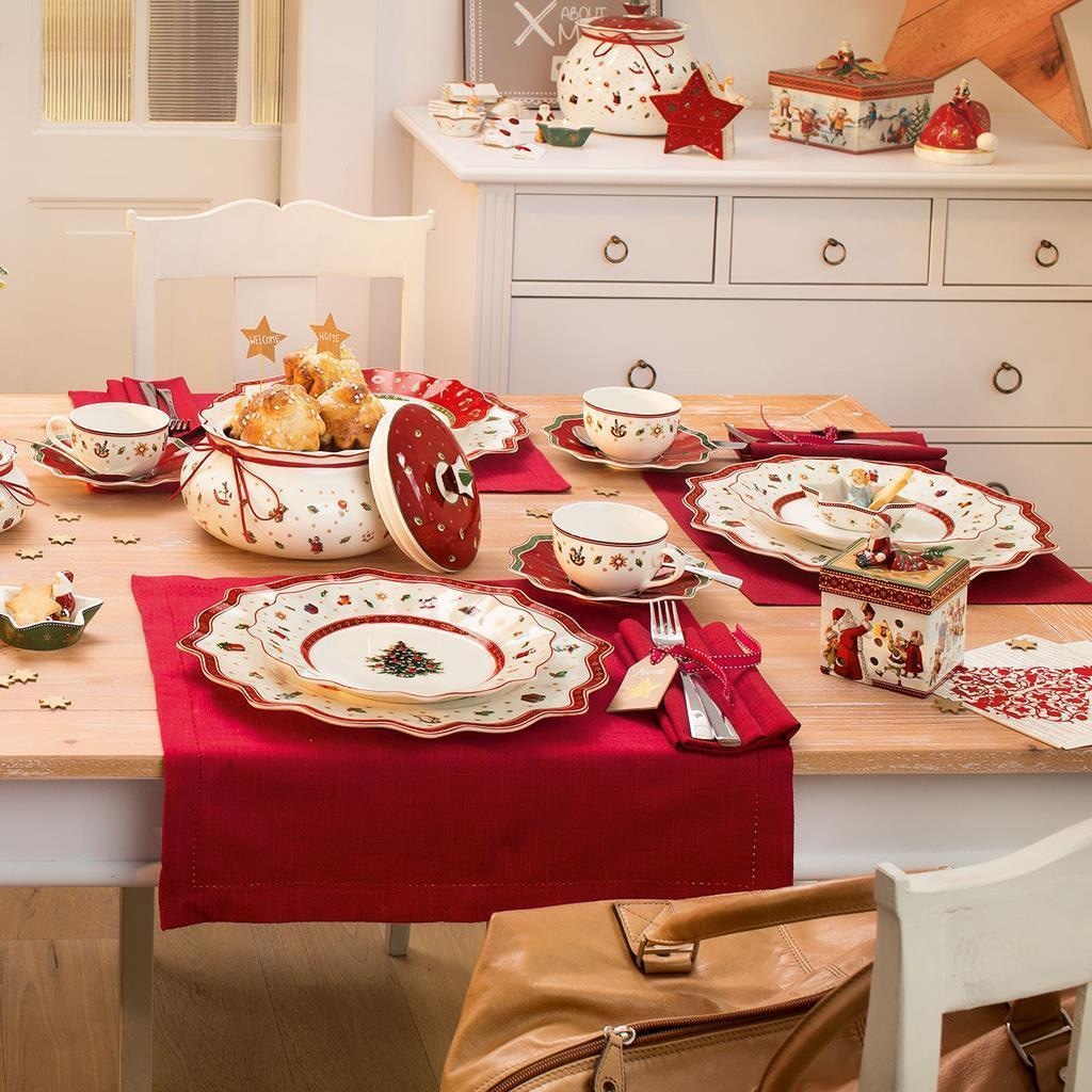 Villeroy & Boch Geschirr-Set »Kaffeeservice Toy's Delight 18er Set weiß« Mikrowellengeeignet