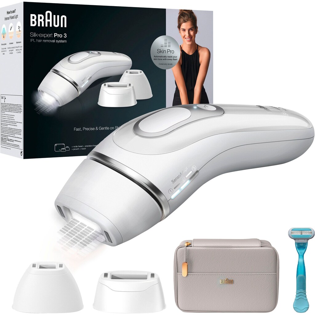 Braun IPL-Haarentferner »Silk-Expert Pro 3 PL3221 IPL«, 300.000 Lichtimpulse