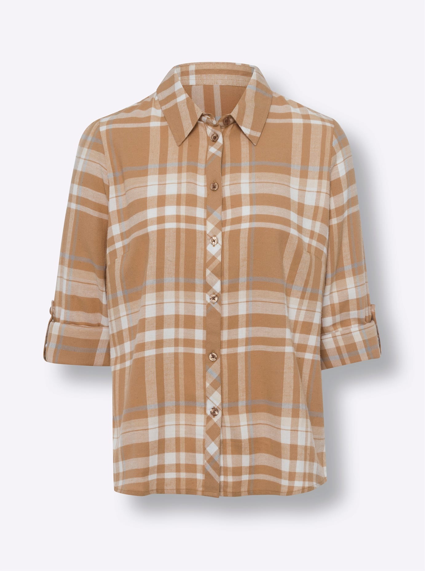 Classic Basics Flanellbluse