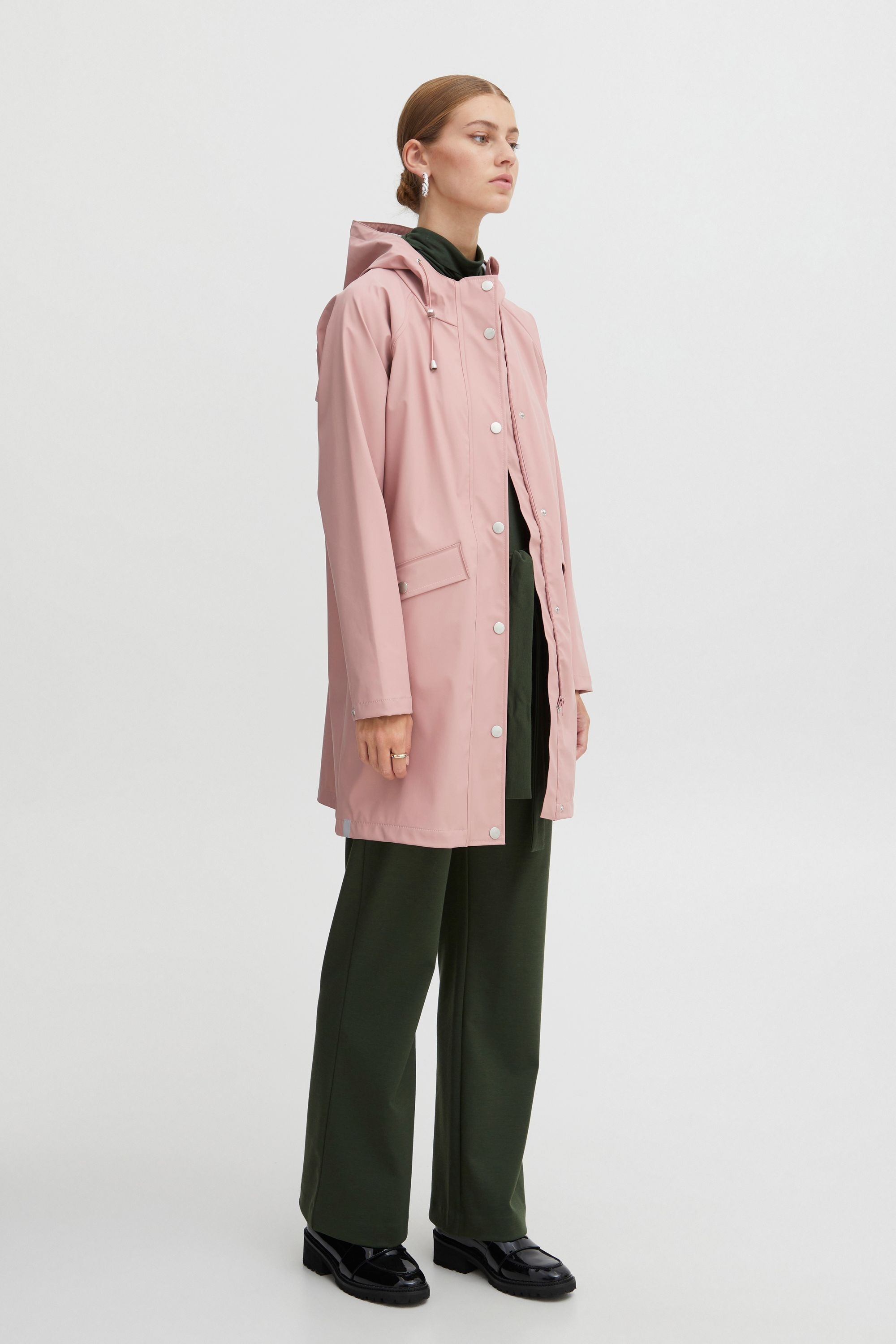 Ichi Regenjacke »Regenjacke IHTazi«, mit Kapuze
