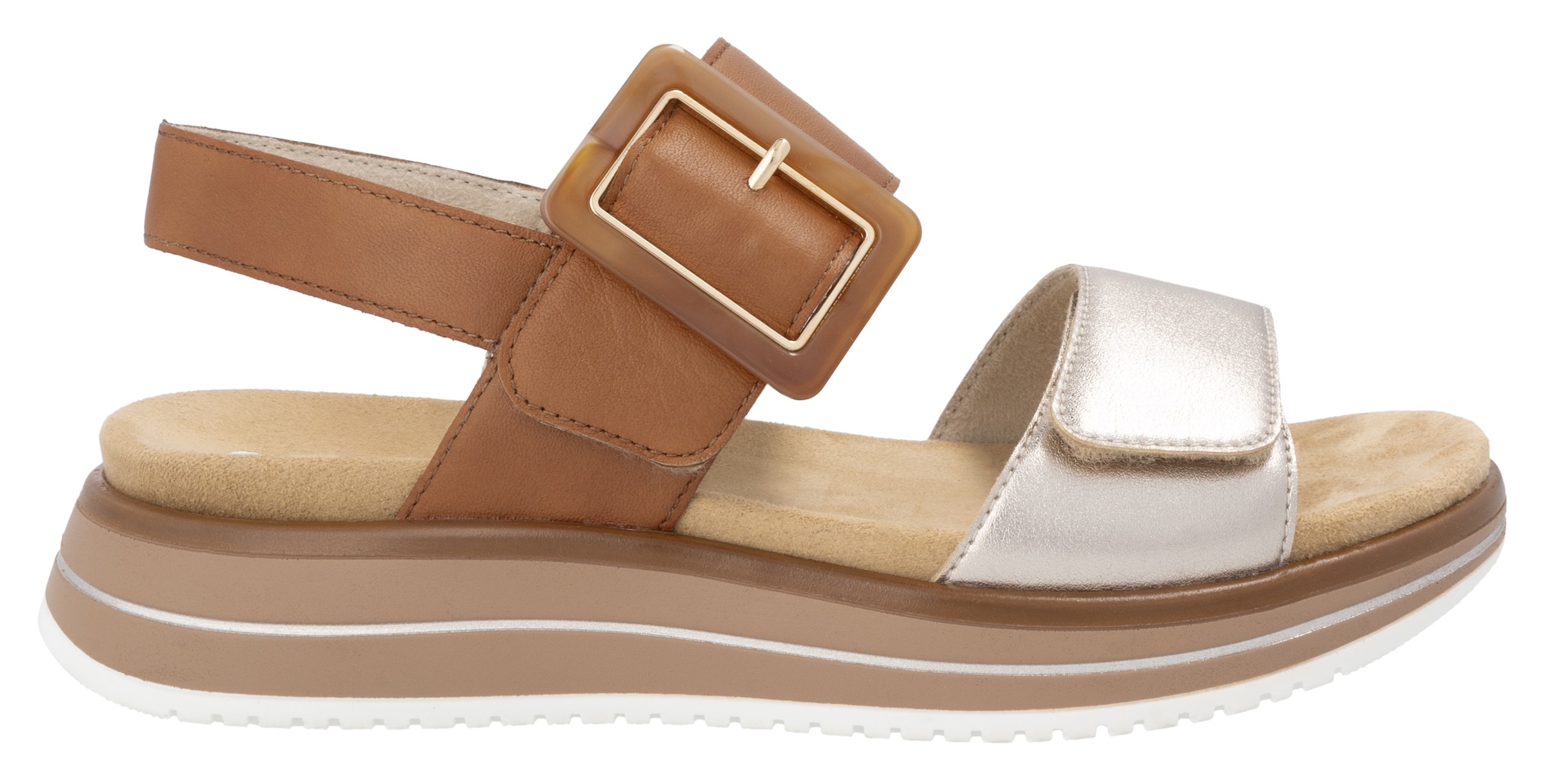 Remonte Keilsandalette, Sommerschuh, Riemchensandale mit komfortablem Softfußbett