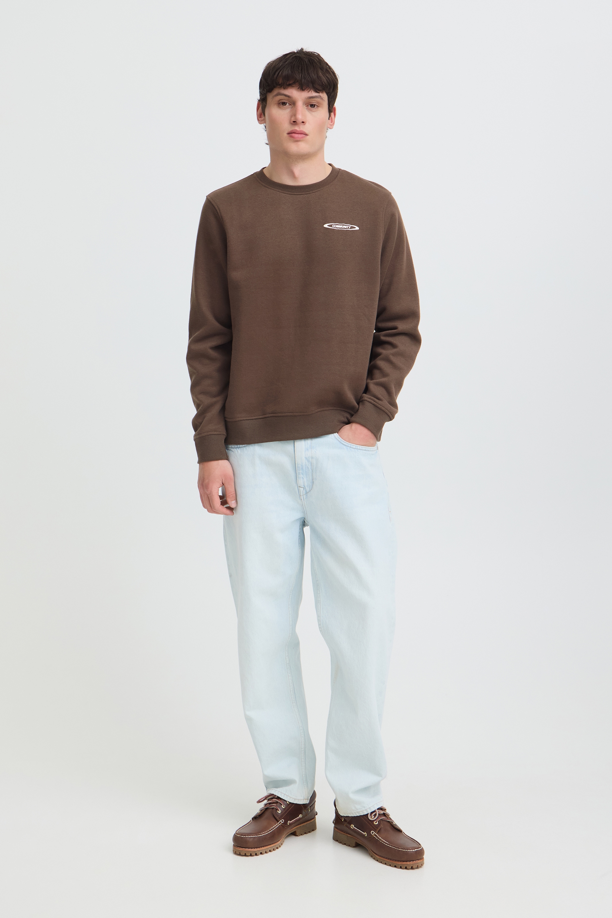 Blend Sweatshirt »BHKEYAN GRAPHIC CREW SWEAT«, Baumwollmischung, regular fit
