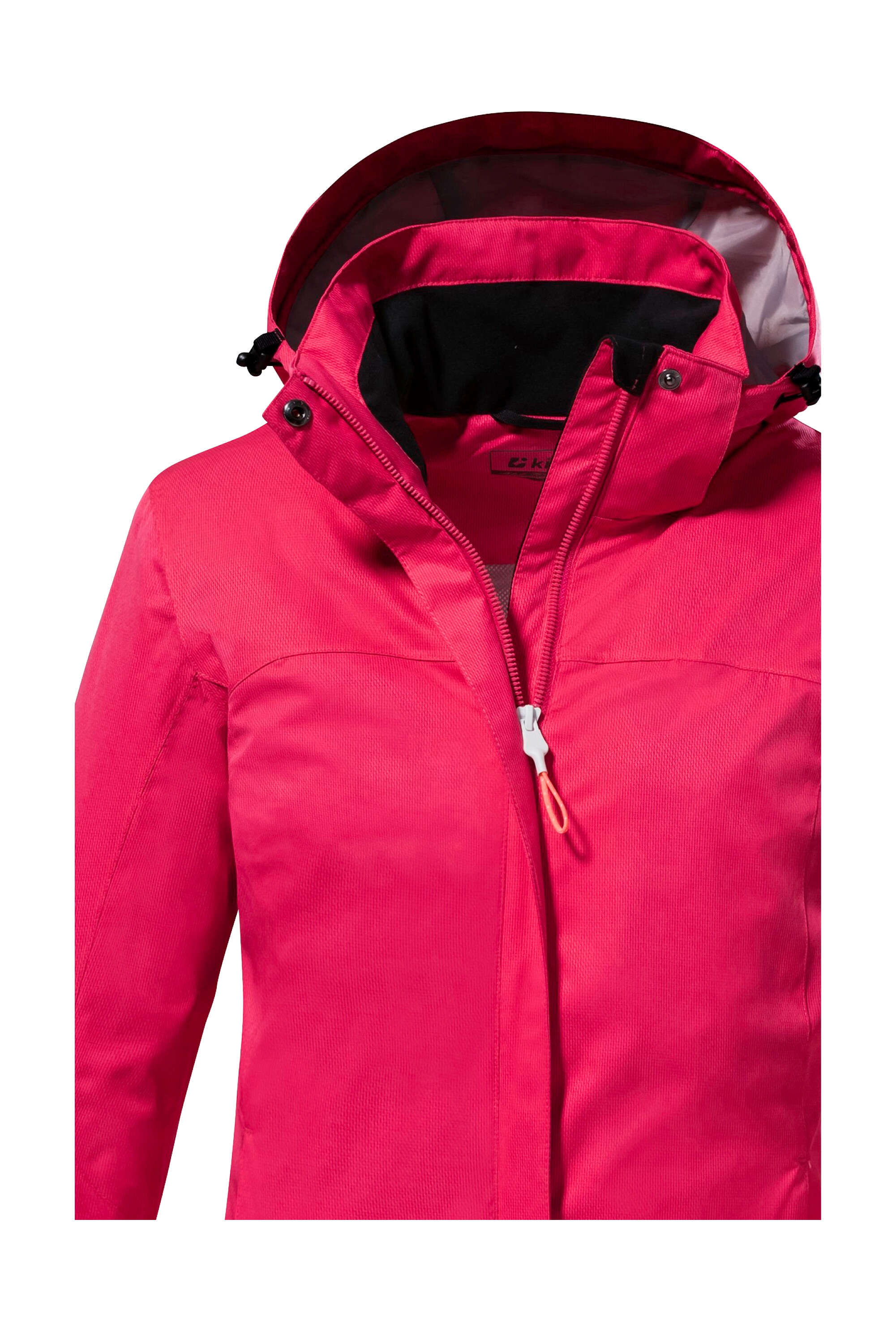 Killtec Outdoorjacke »KOS 133 WMN JCKT«, Wasser- und winddichte Damenjacke mit abnehmbarer Kapuze, PFAS-frei