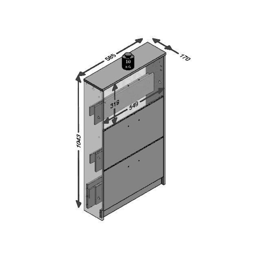 FMD Schuhschrank »Step 3«