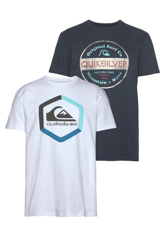 Quiksilver T-Shirt »BOLD DAYS SS TEE PACK«, (Packung, 2er-Pack) kaufen