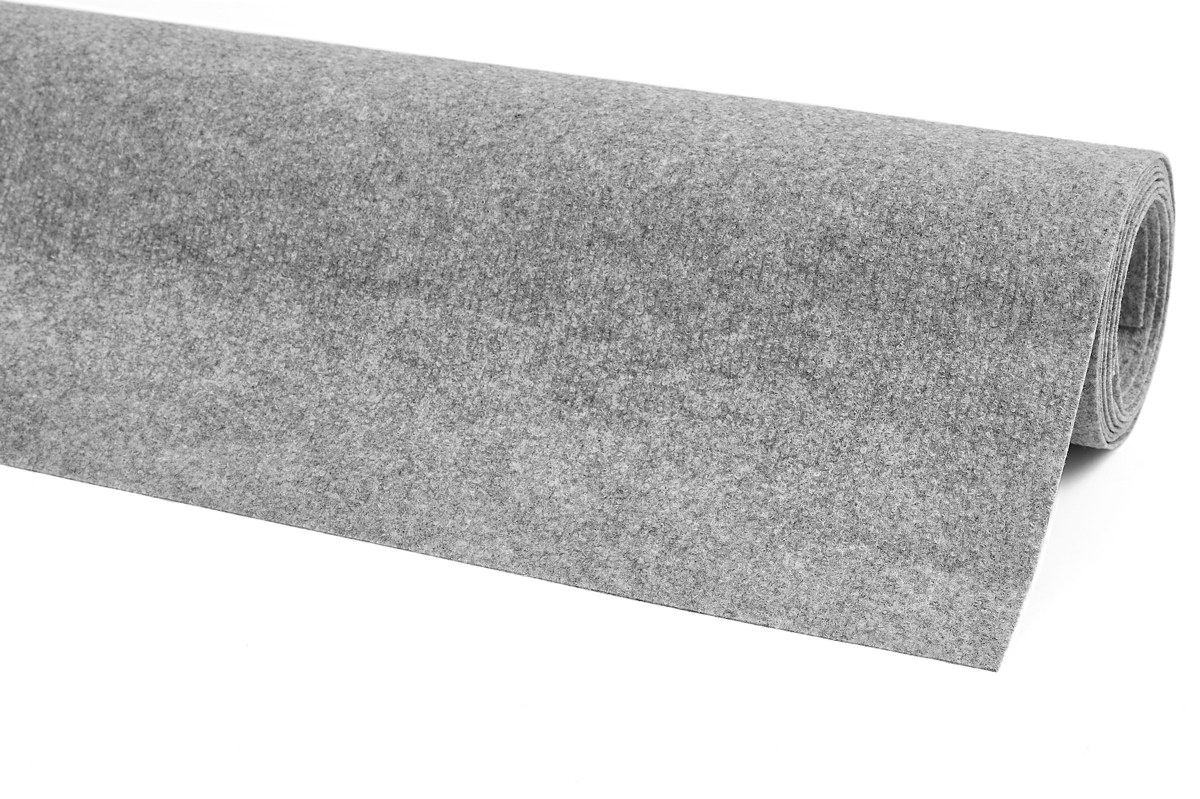 Andiamo Teppichboden »Coupon Nadelfilz Milo«, rechteckig, Uni Farben,  Breite 100 cm oder 200 cm, strapazierfähig, Wohnzimmer